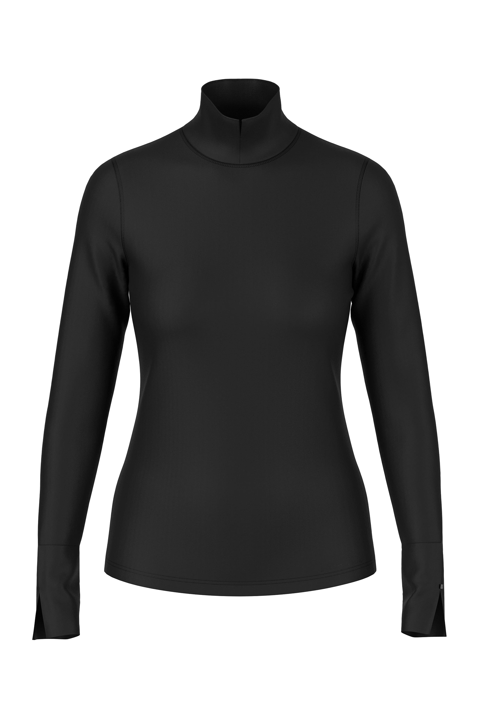 Dames t-shirt korte mouw zwart