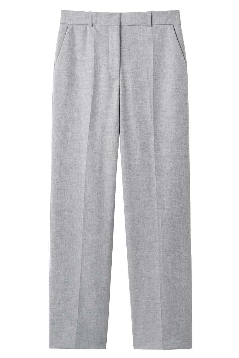 Dames broek grijs