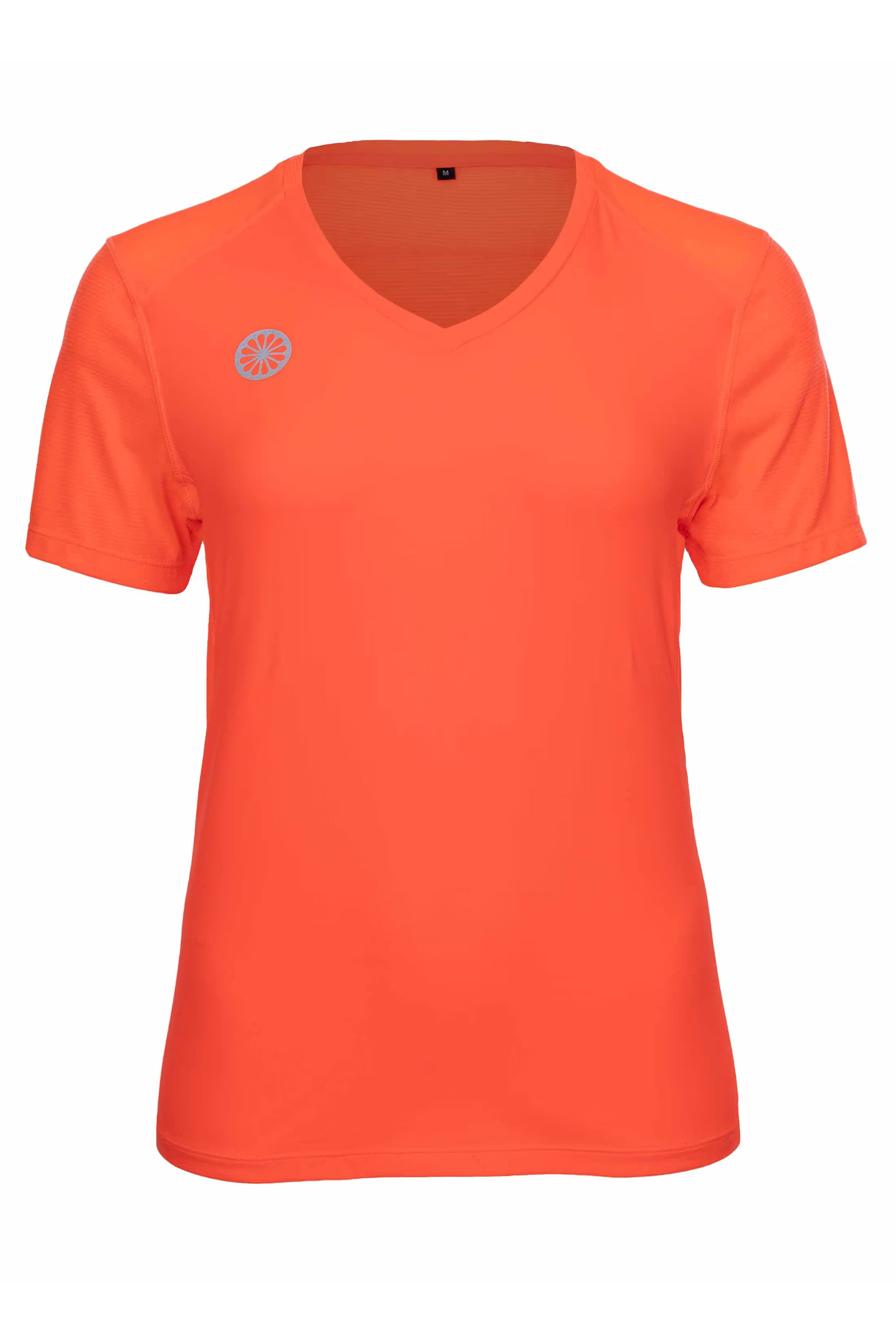 Tennis dames t-shirt km oranje