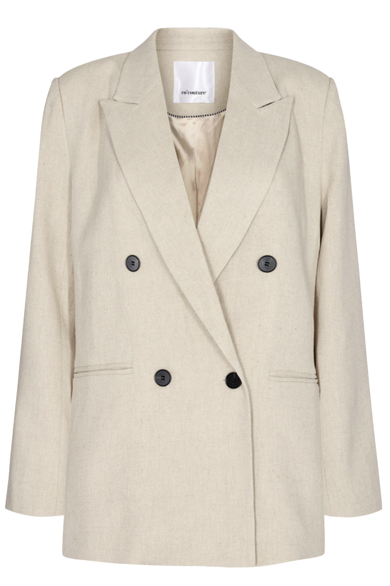 co´couture linen oversized blazer Ecru-1 1