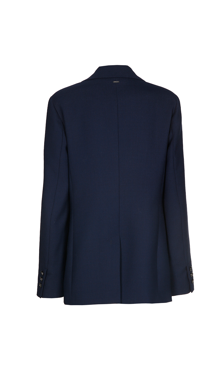 Dames blazer blauw