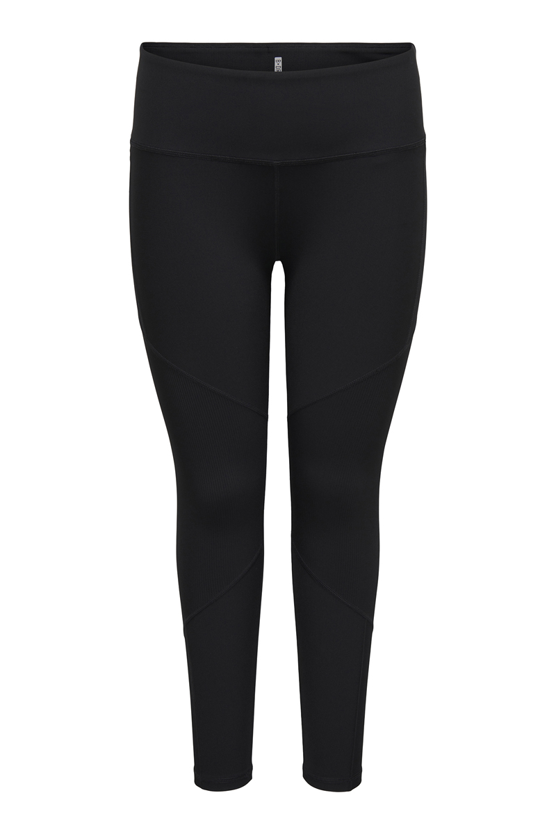 Fitness dames tight lang zwart