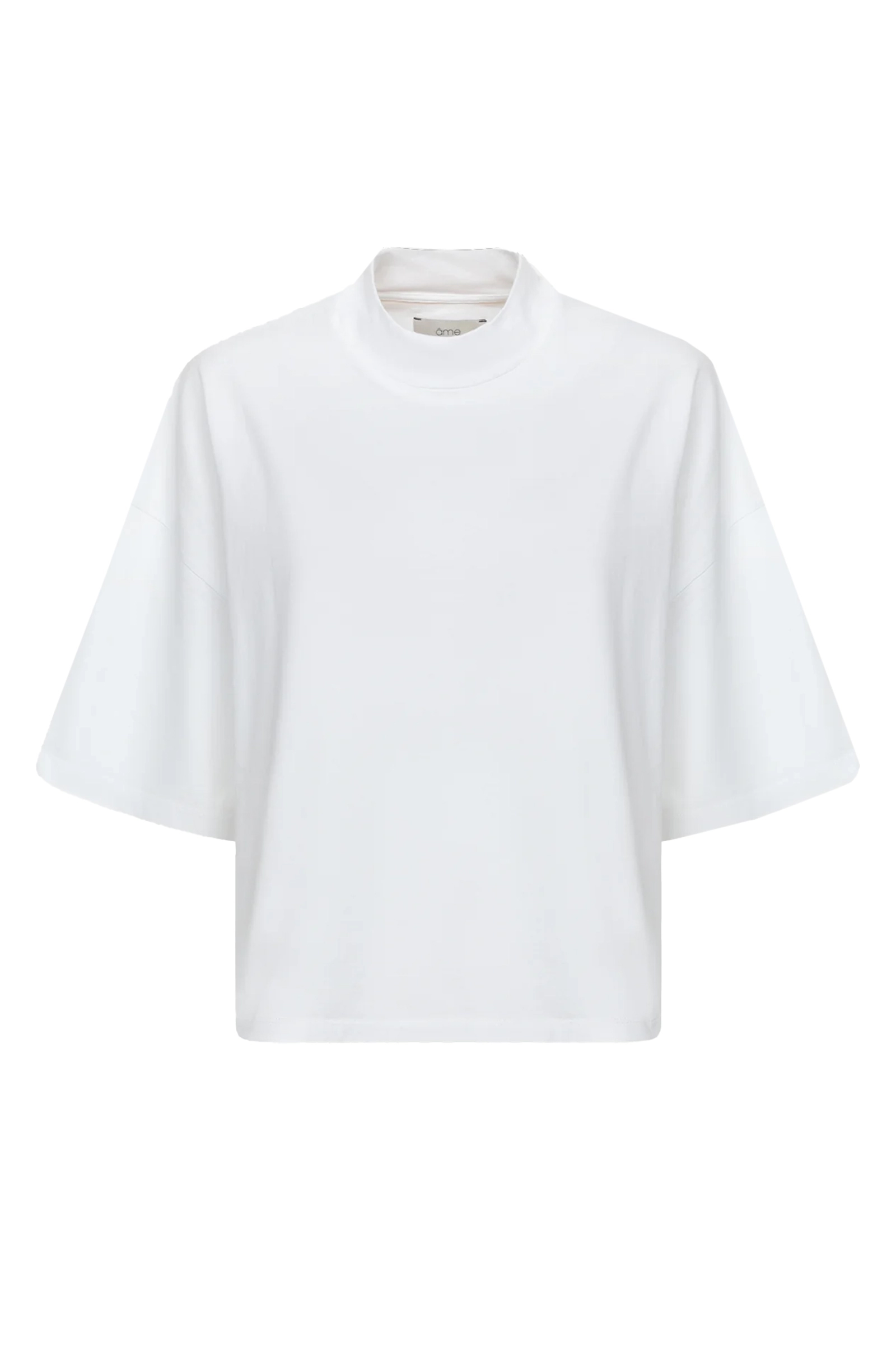 Dames t-shirt korte mouw wit