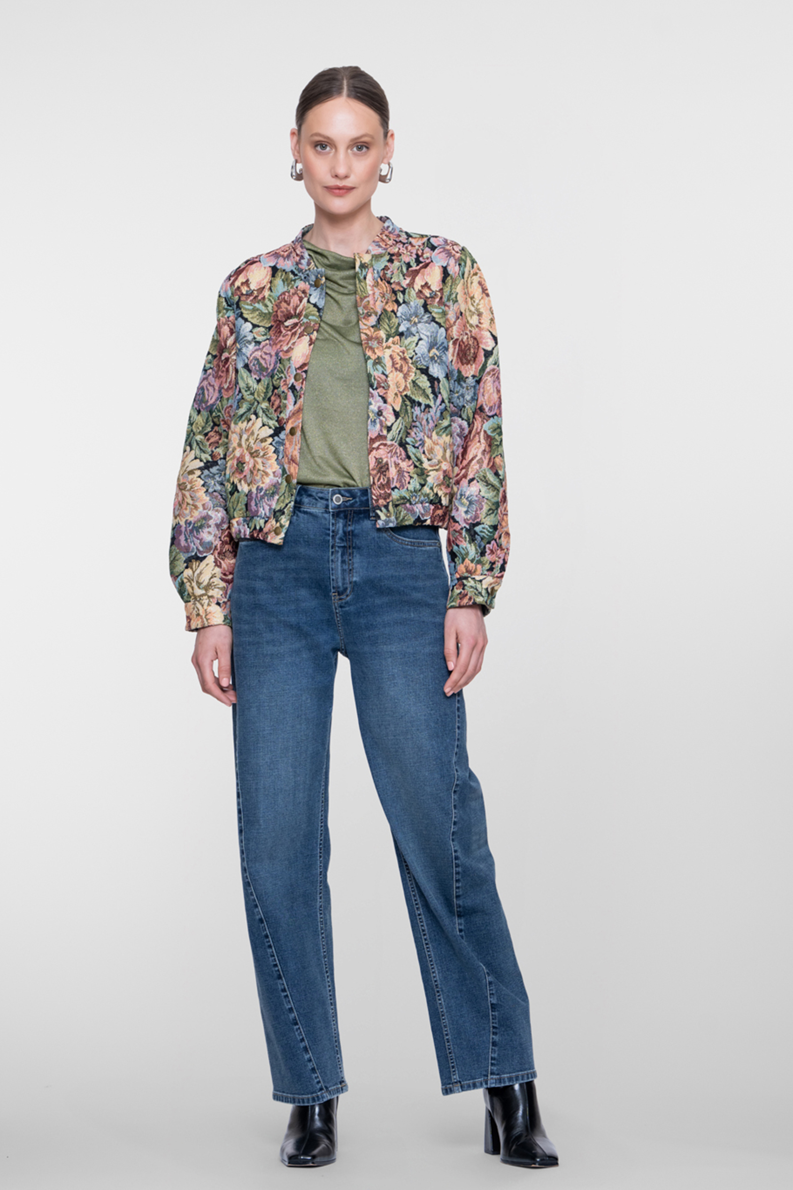 Dames jeans blauw