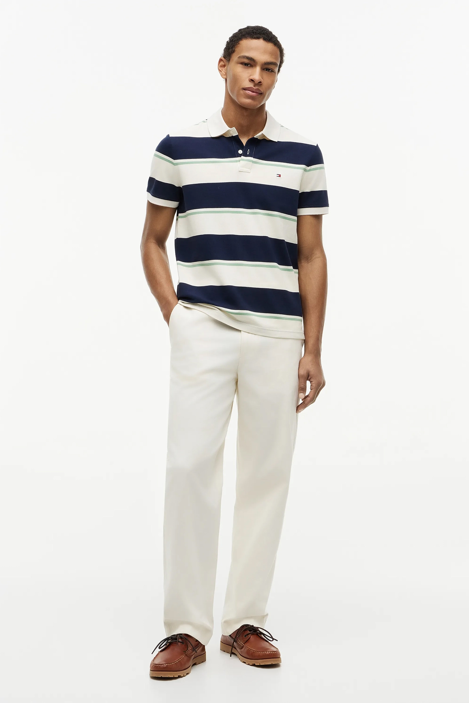 Heren overhemd lm casual blauw