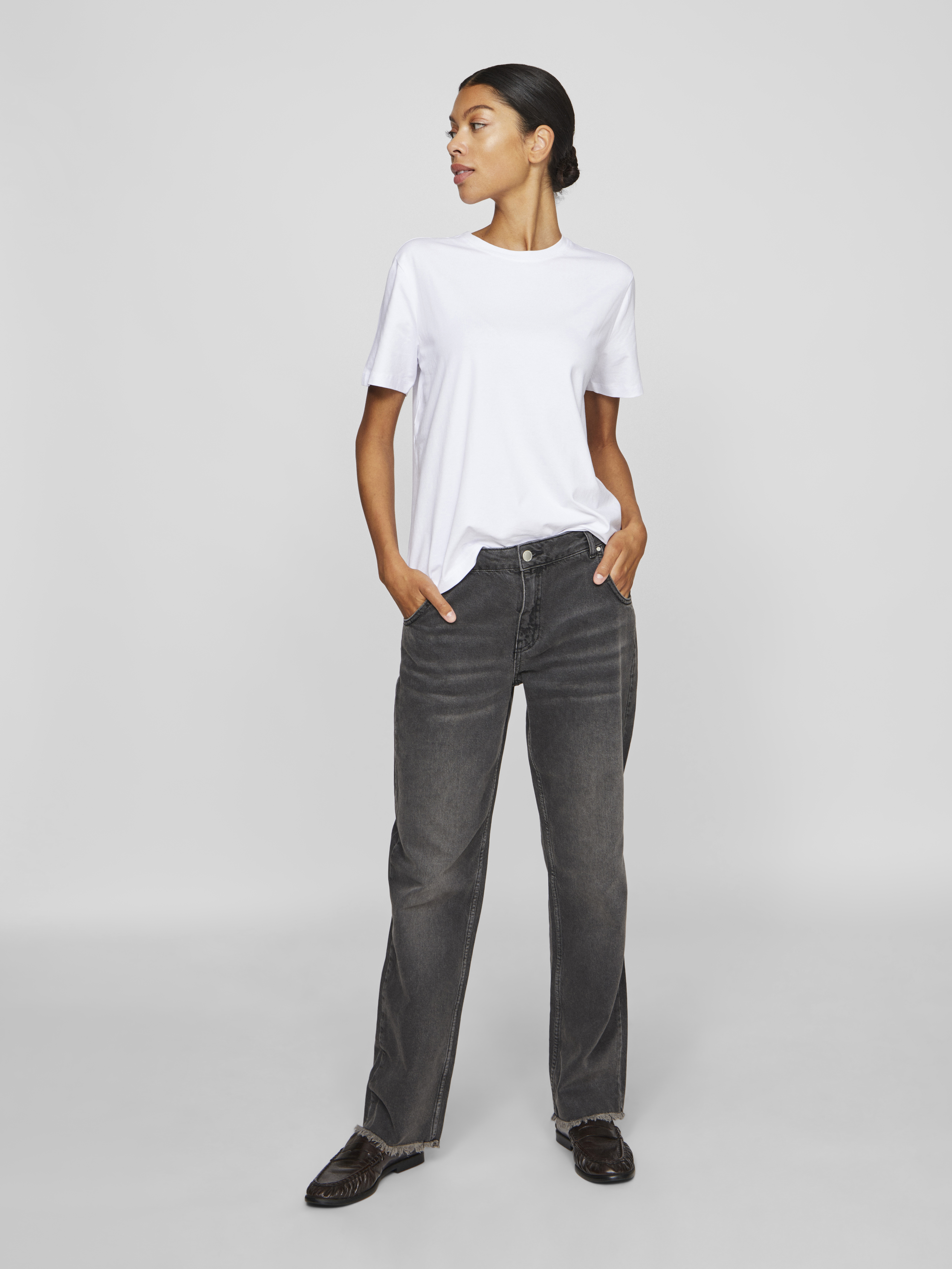 Vila VINORA S/S T-SHIRT - NOOS 275815-Bright White 5