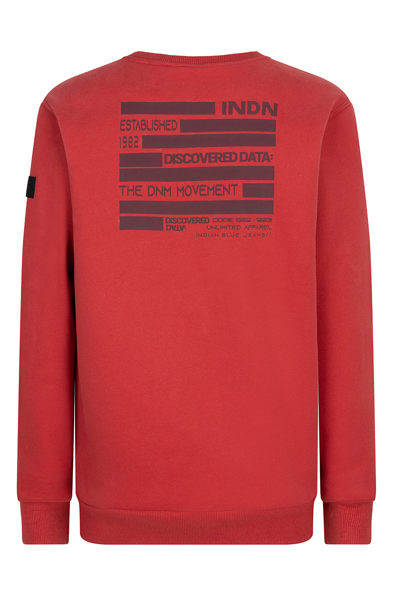 Jongens sweater rood