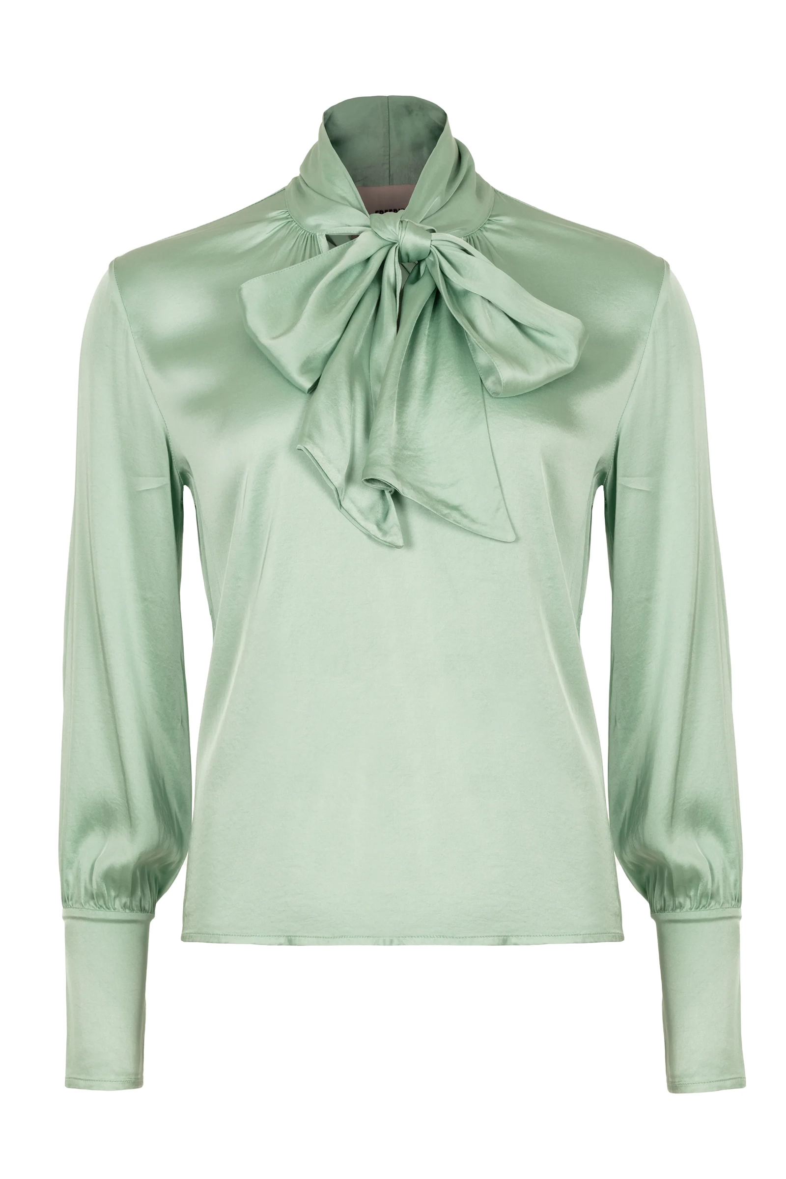 Dames blouse korte mouw groen