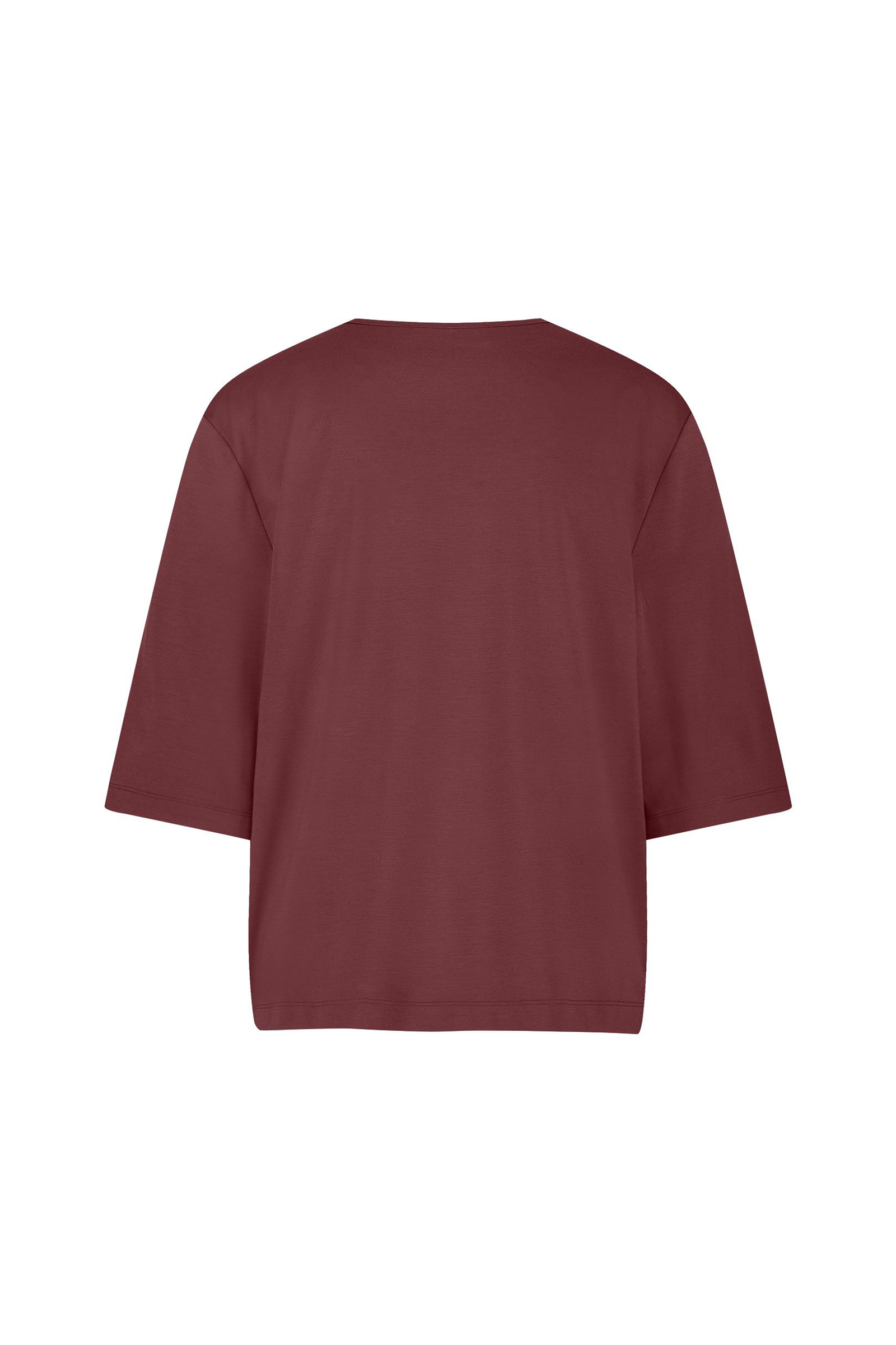 Dames t-shirt korte mouw rood