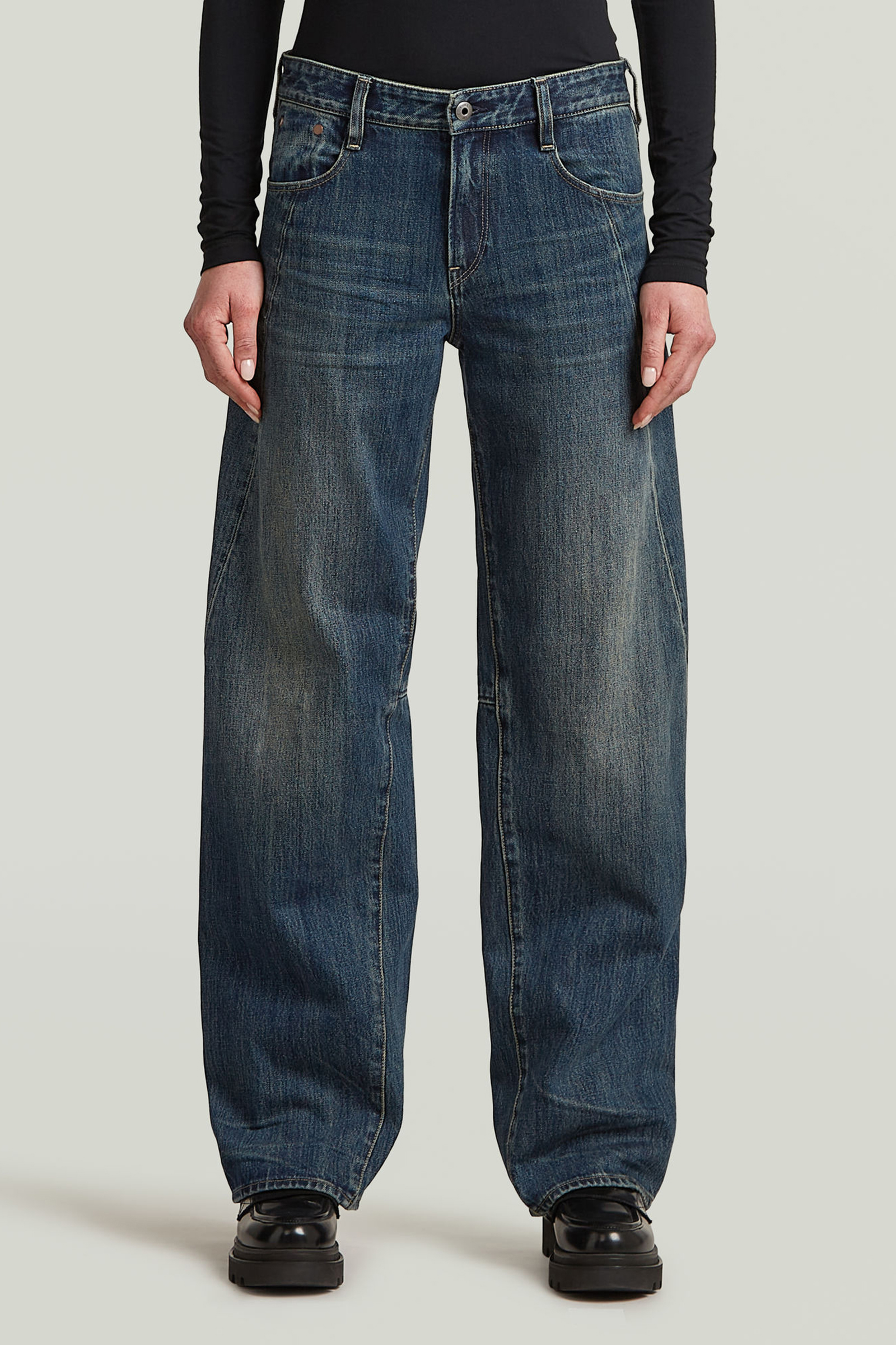 Dames jeans blauw
