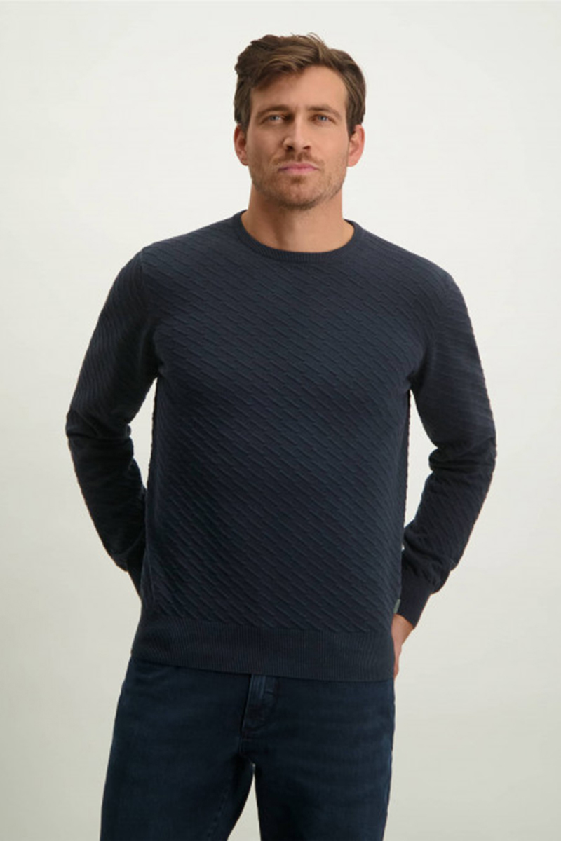 Heren trui blauw