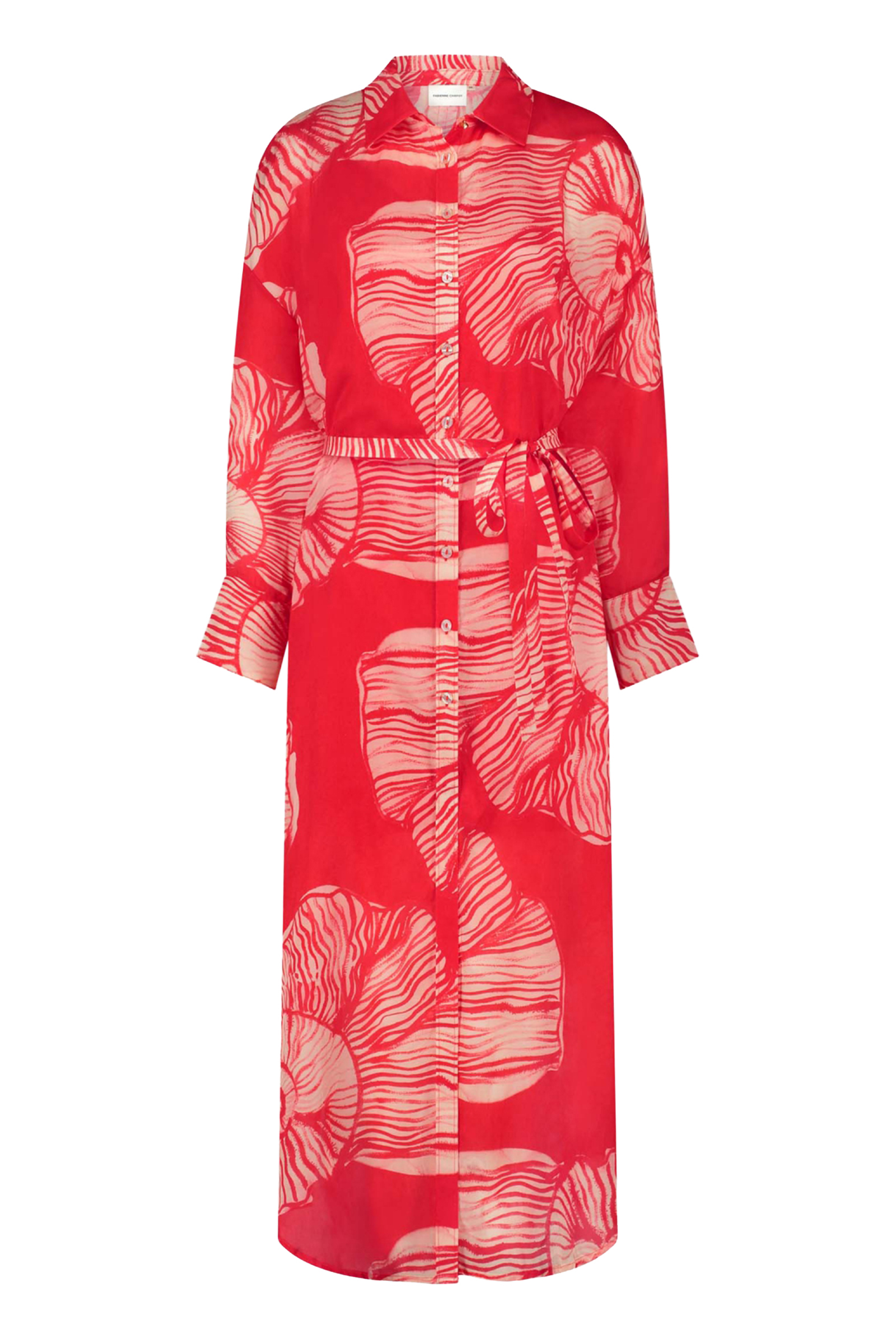 Fabienne Chapot Denis Dress Rood-1 1