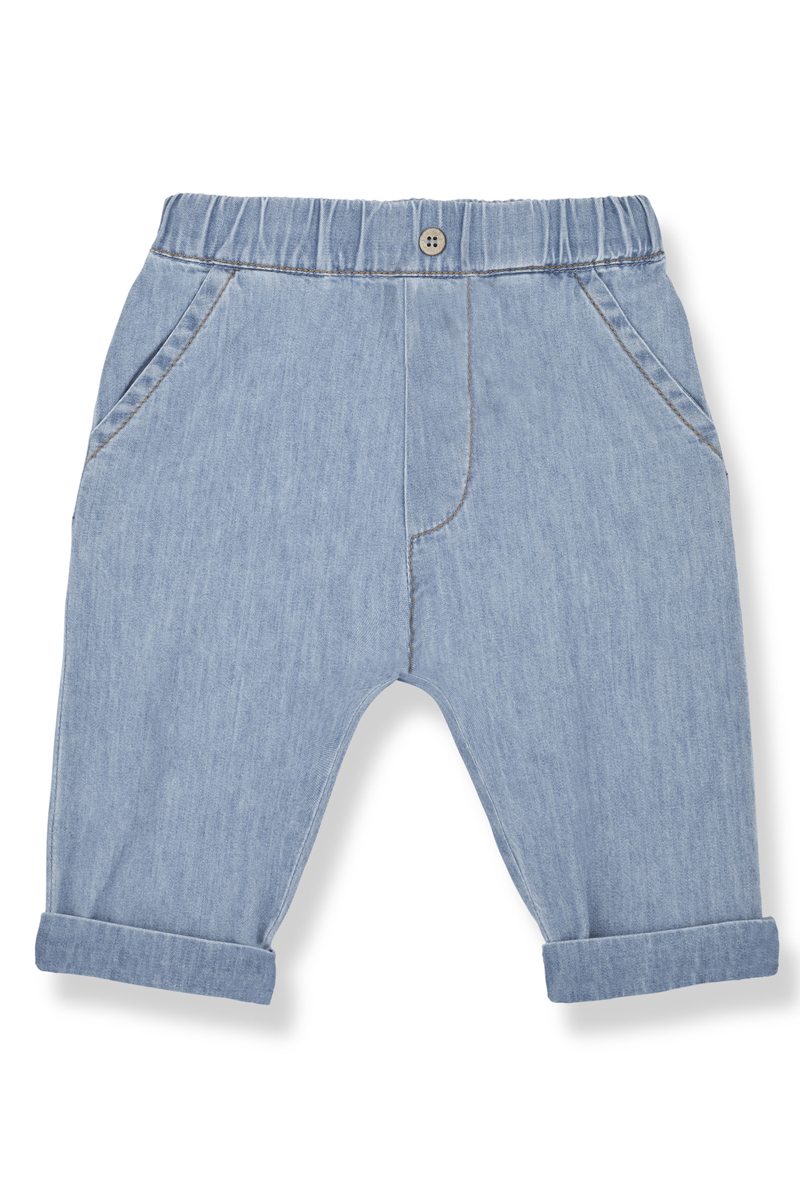 Baby broek blauw