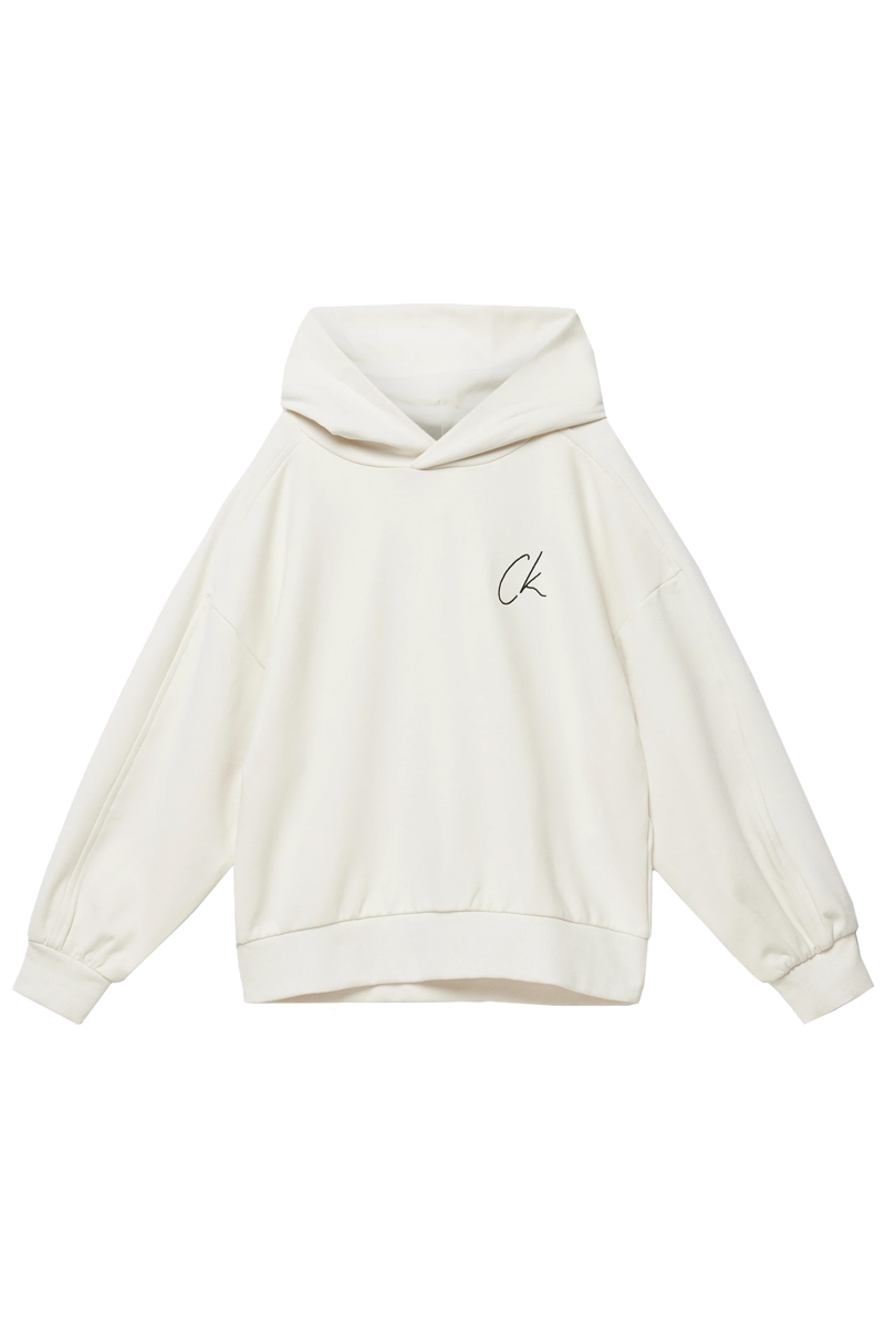 Meisjes sweater ecru