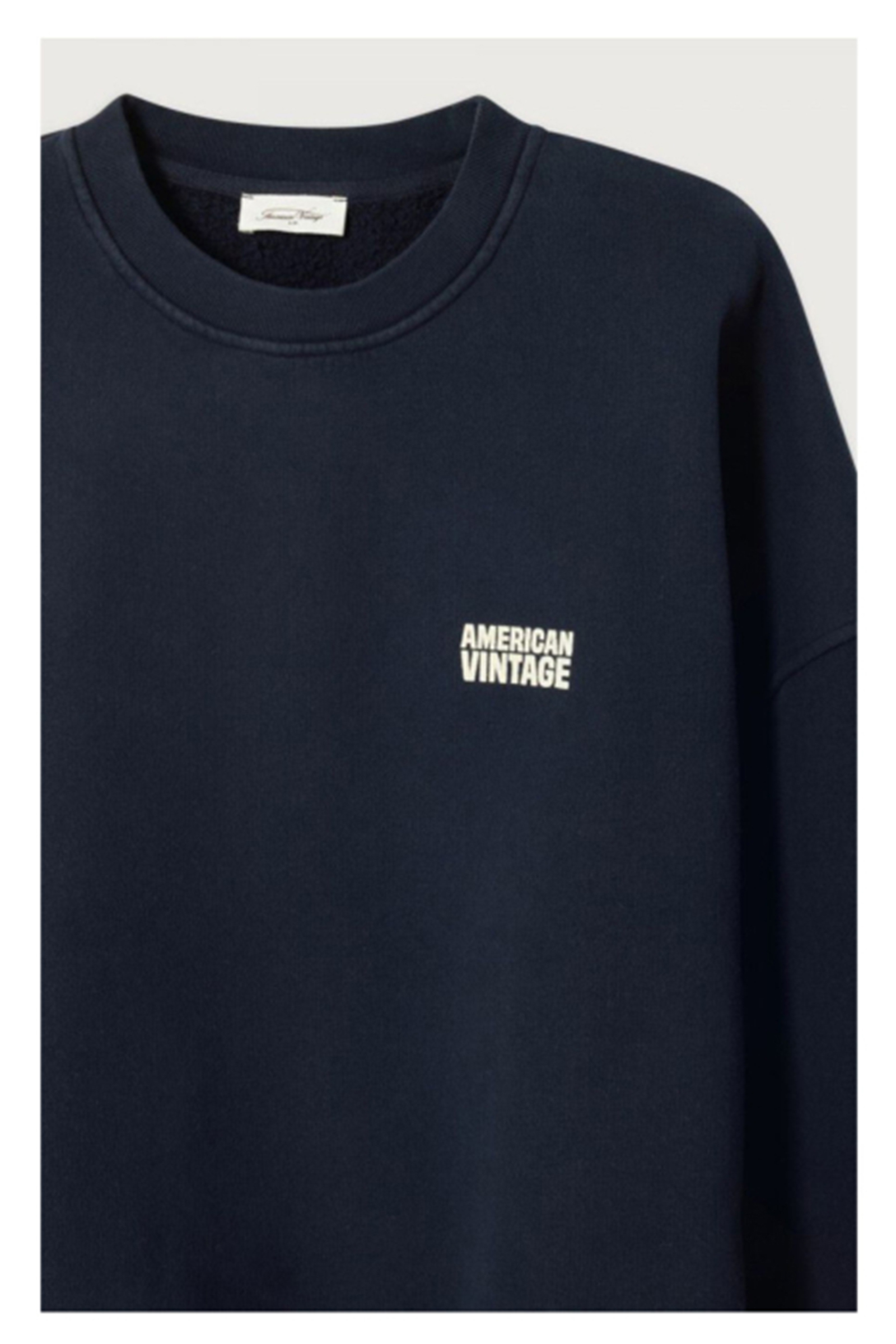 Heren sweater blauw