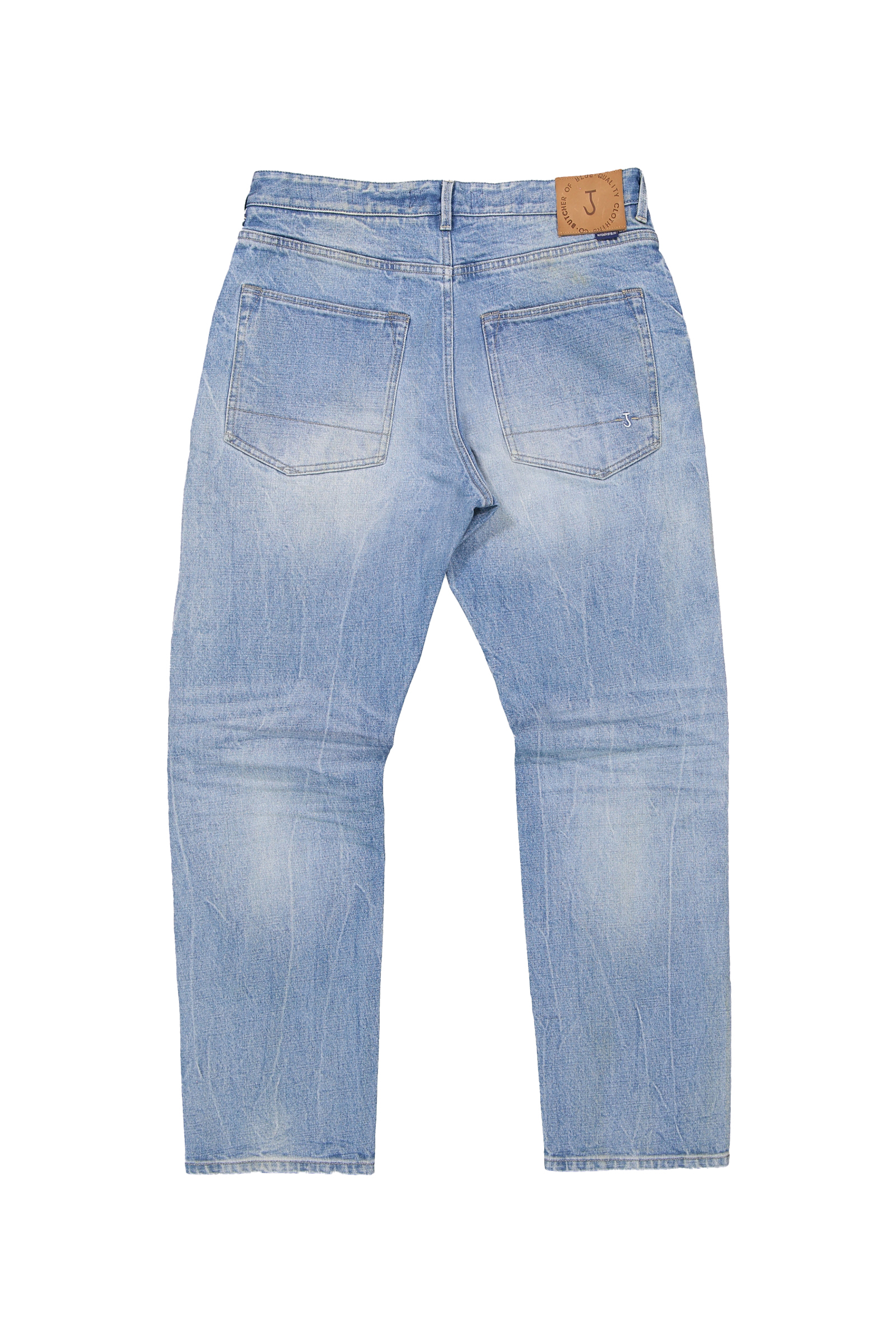 Heren pantalon blauw