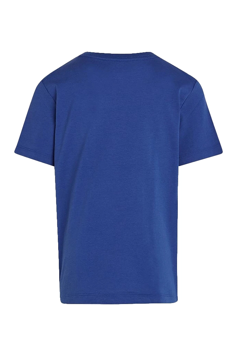 Jongens t-shirt korte mouw blauw
