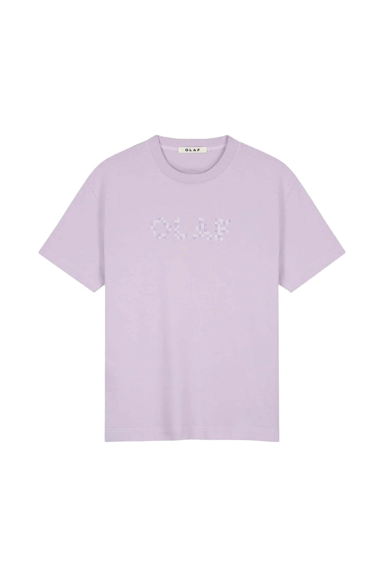 Heren t-shirt kortemouw paars