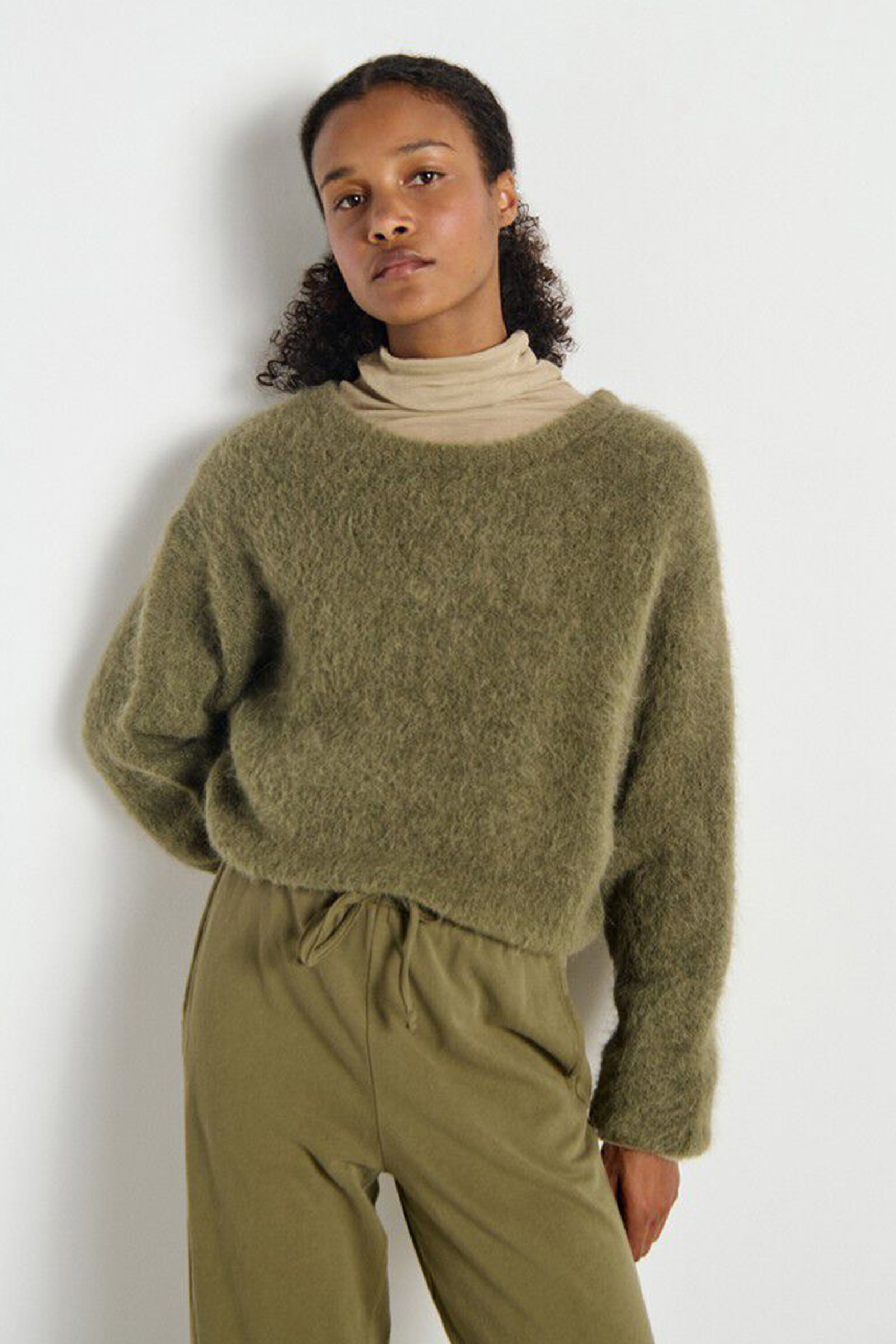 Dames trui groen