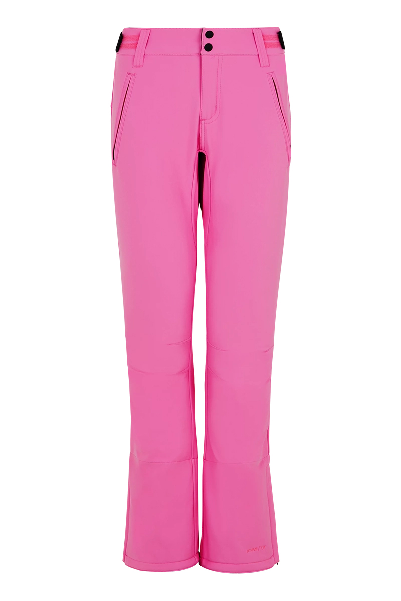 Wintersport dames strechbroek rose