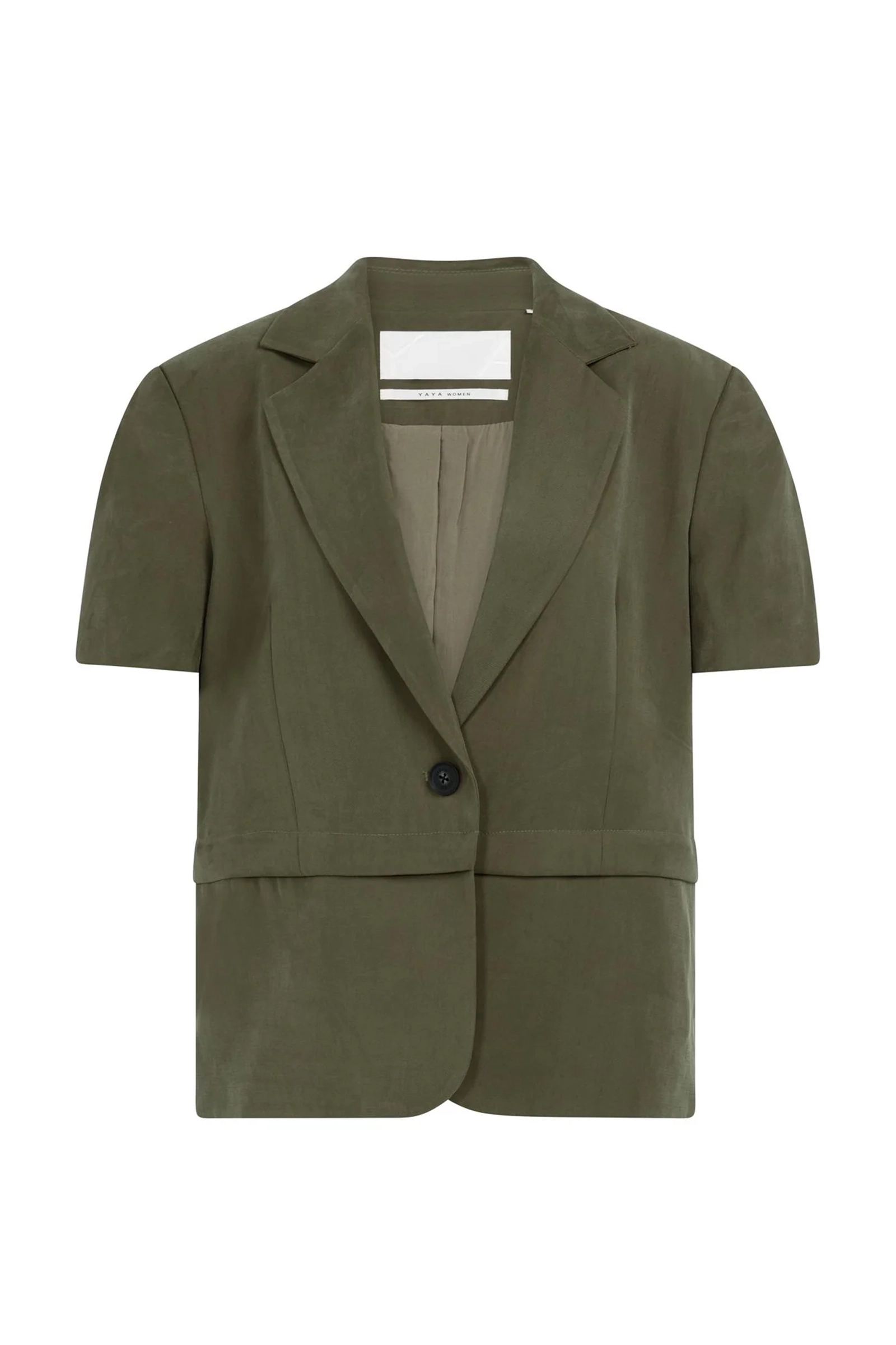 Dames blazer groen