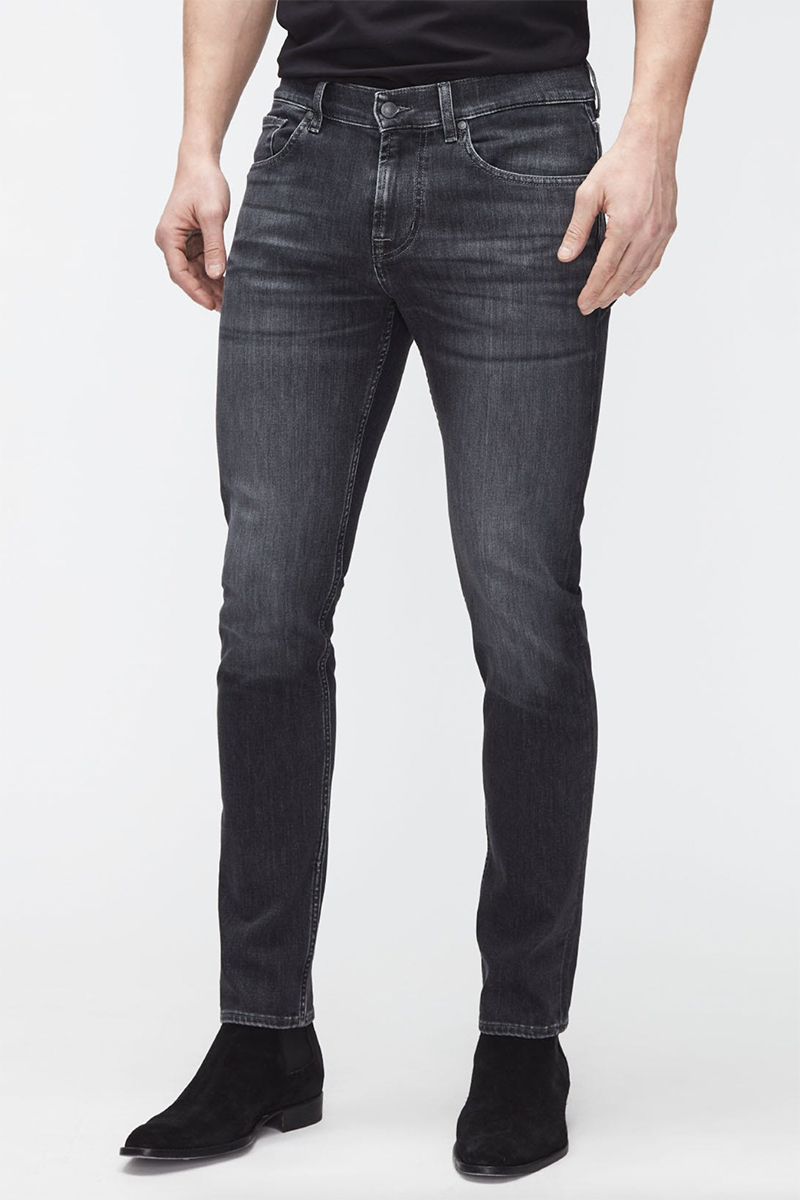 7 For All Mankind SLIMMY TAPERED Grijs-1 2