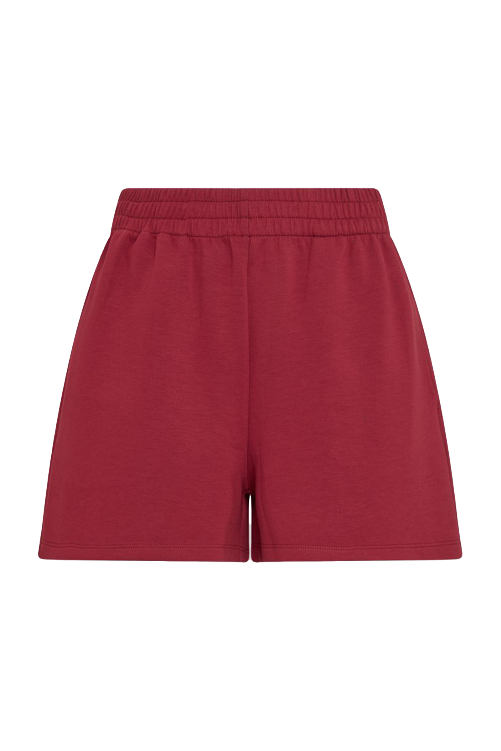 Dames short rood