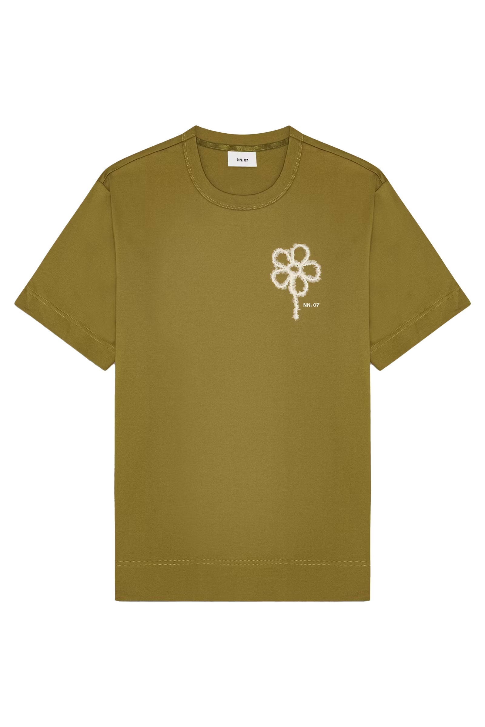 Heren t-shirt kortemouw groen