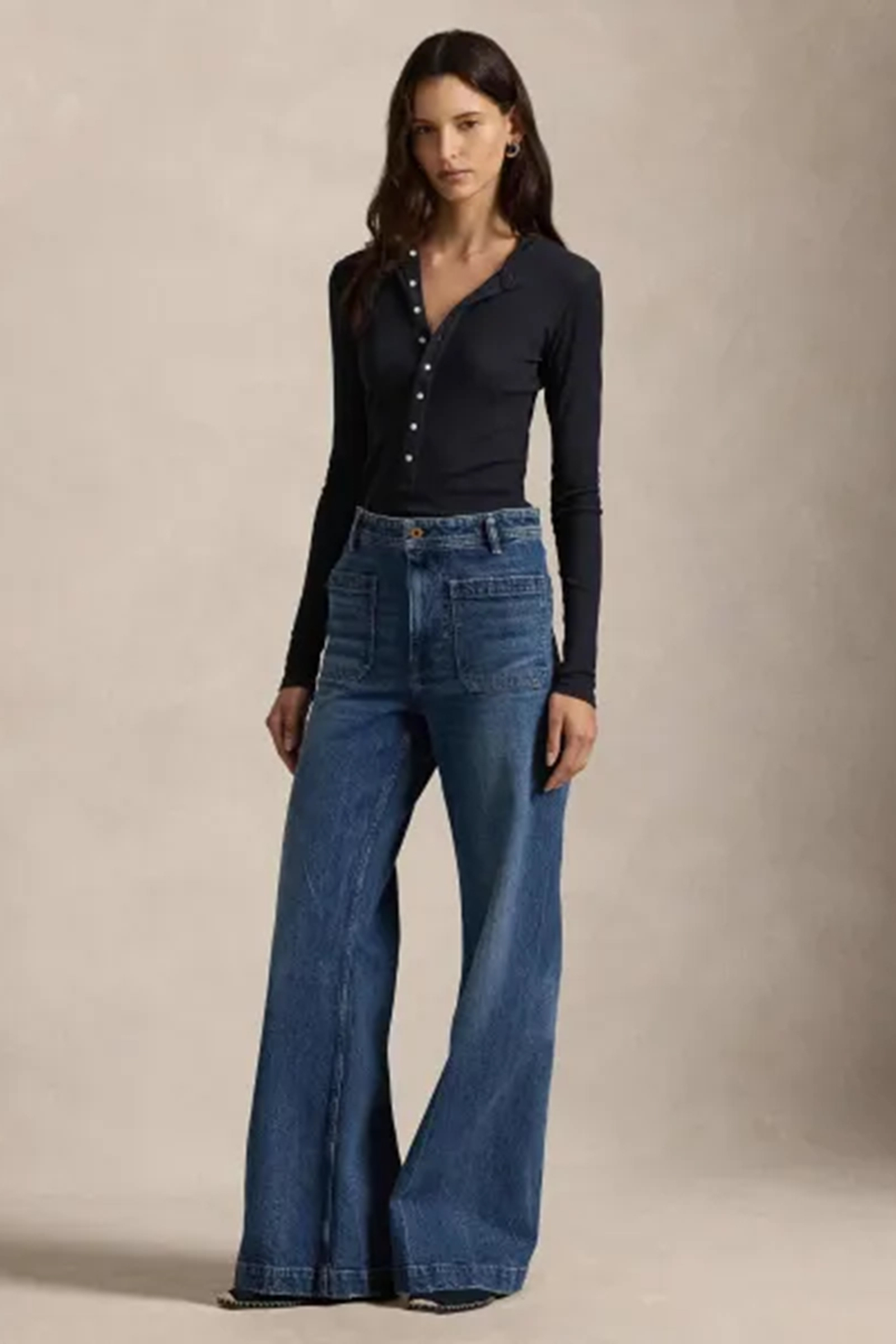 Dames jeans blauw