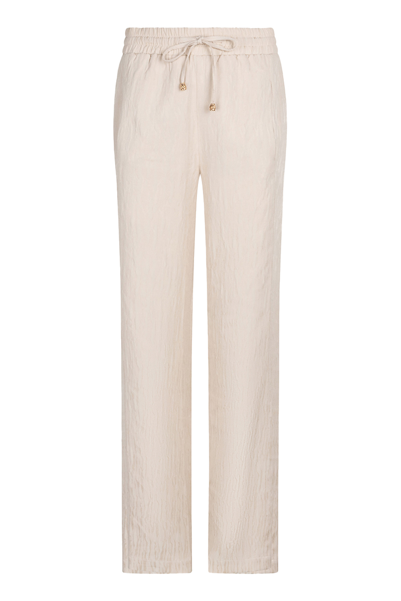 Dames broek ecru
