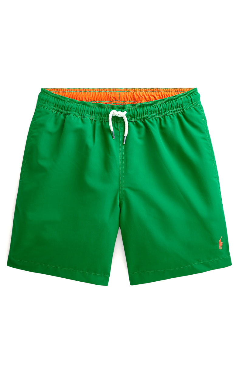 animatie Chirurgie Bezwaar Polo Ralph Lauren Traveler SHO swimwear boxer Groen-1 Voorwinden