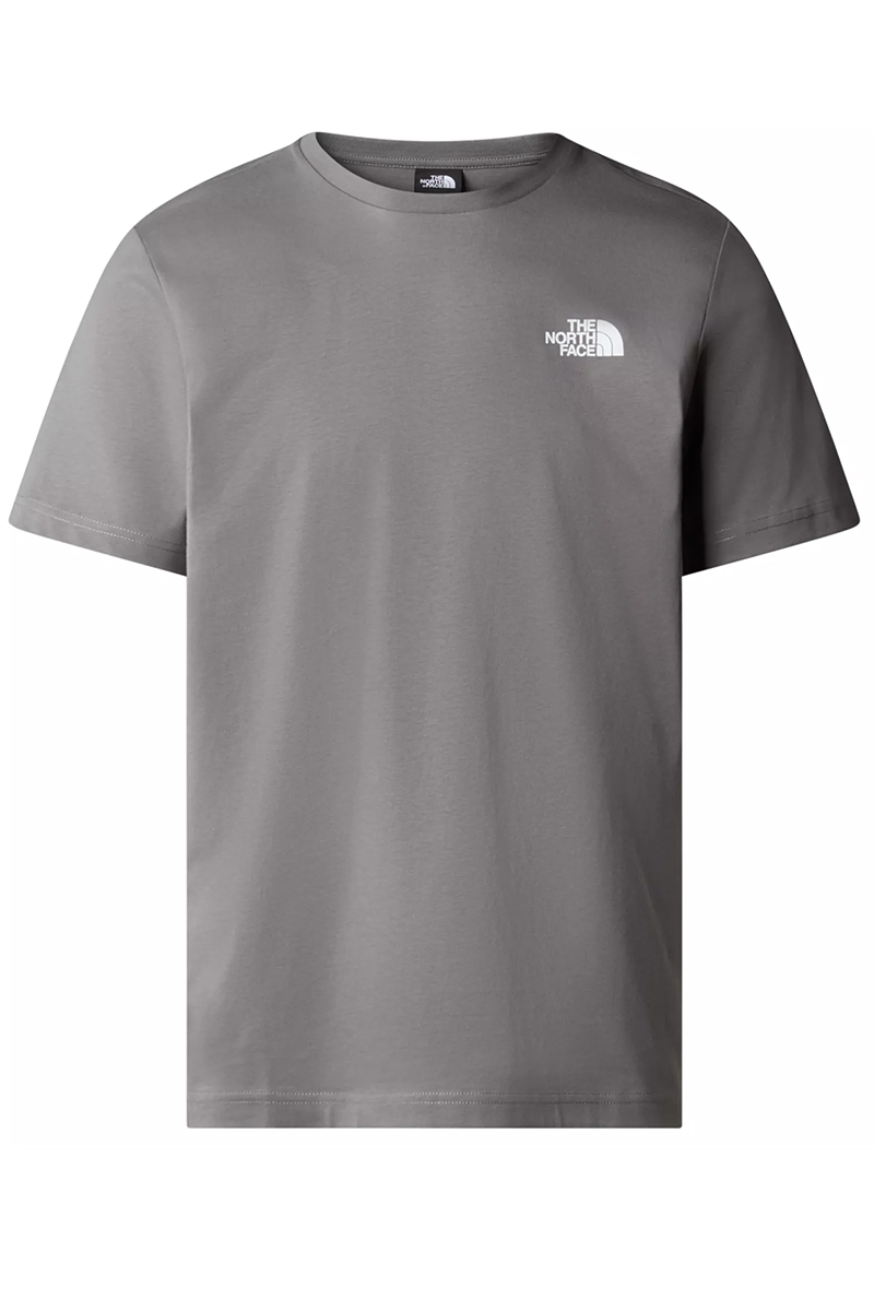 The North Face M S/S REDBOX TEE Grijs-1 1