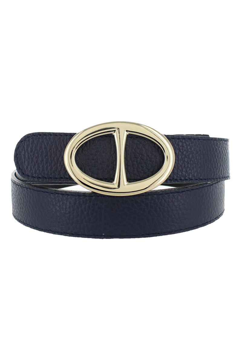 Dames riem blauw