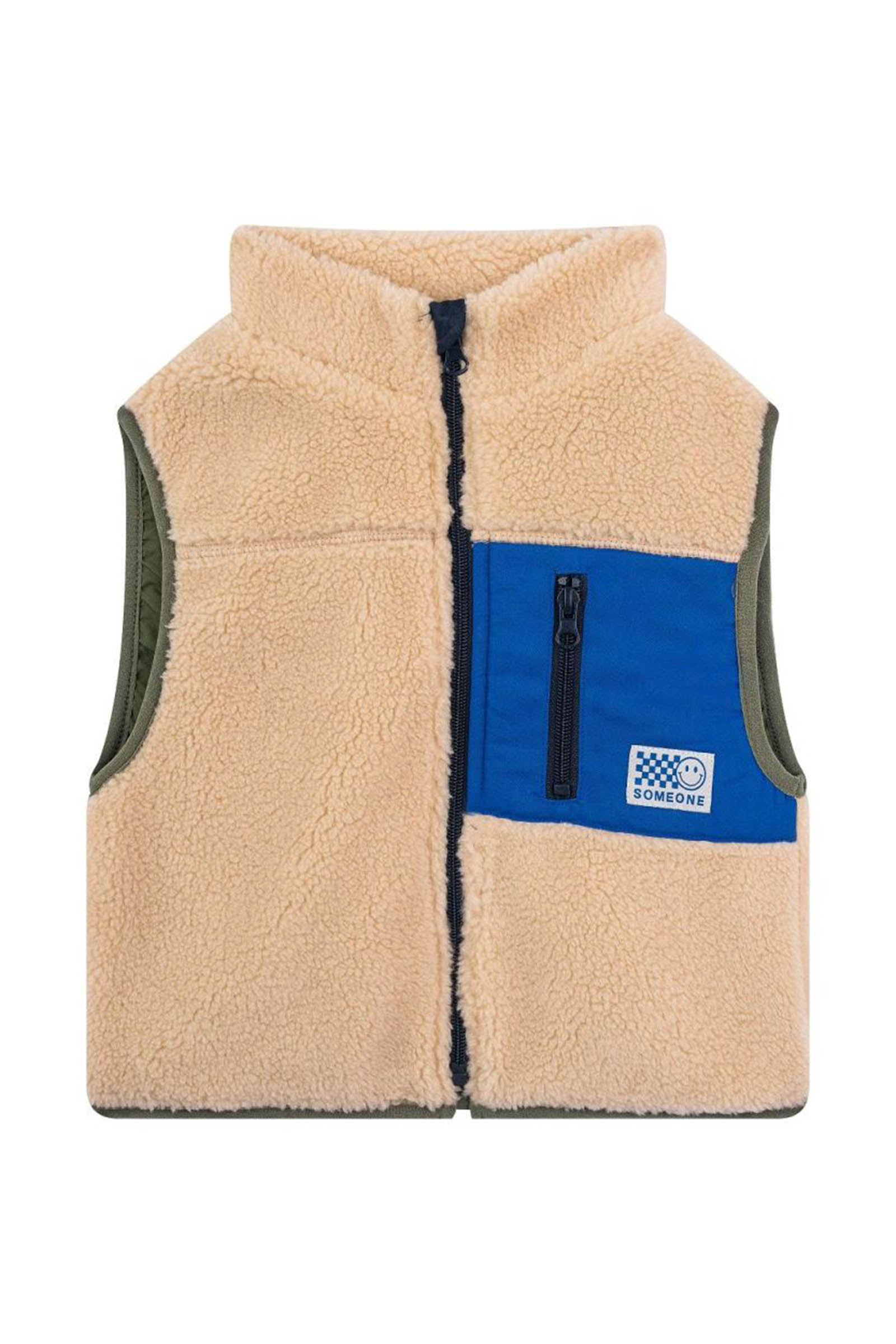 Jongens gilet bruin