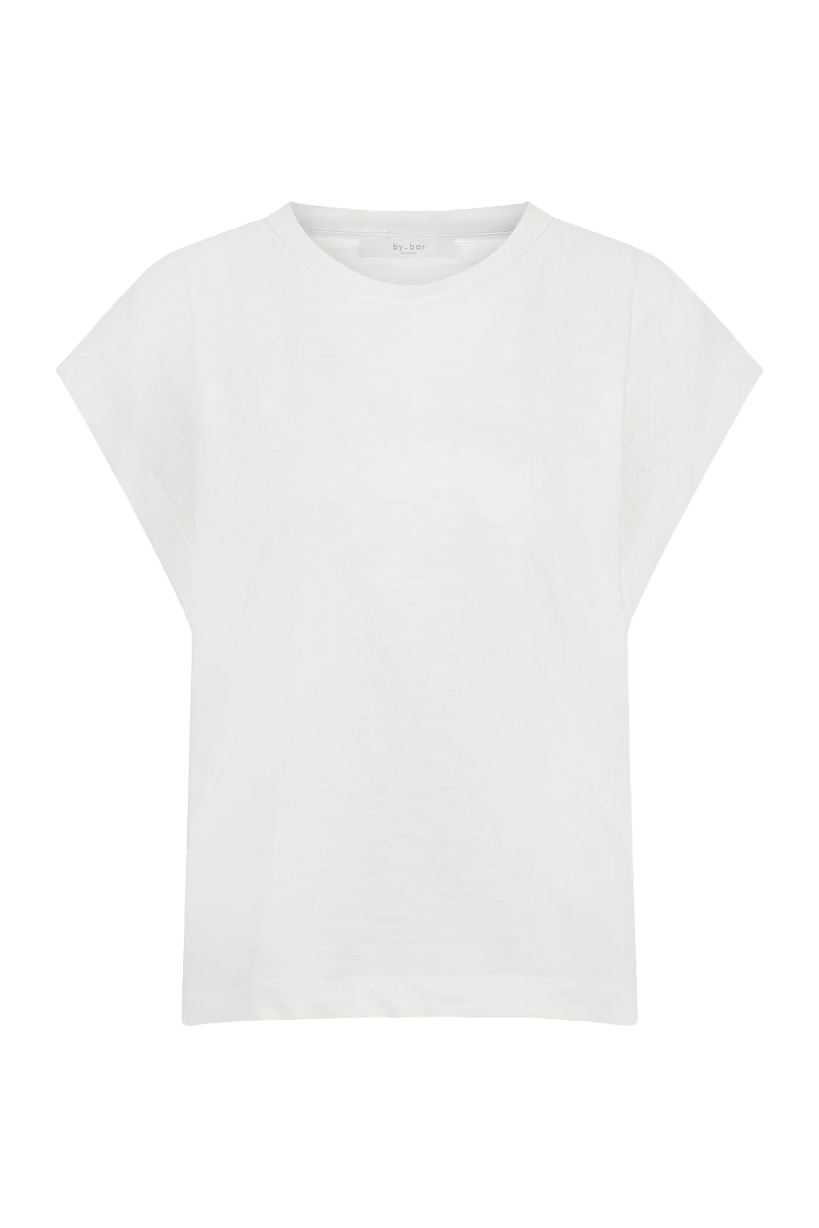 Dames t-shirt korte mouw wit