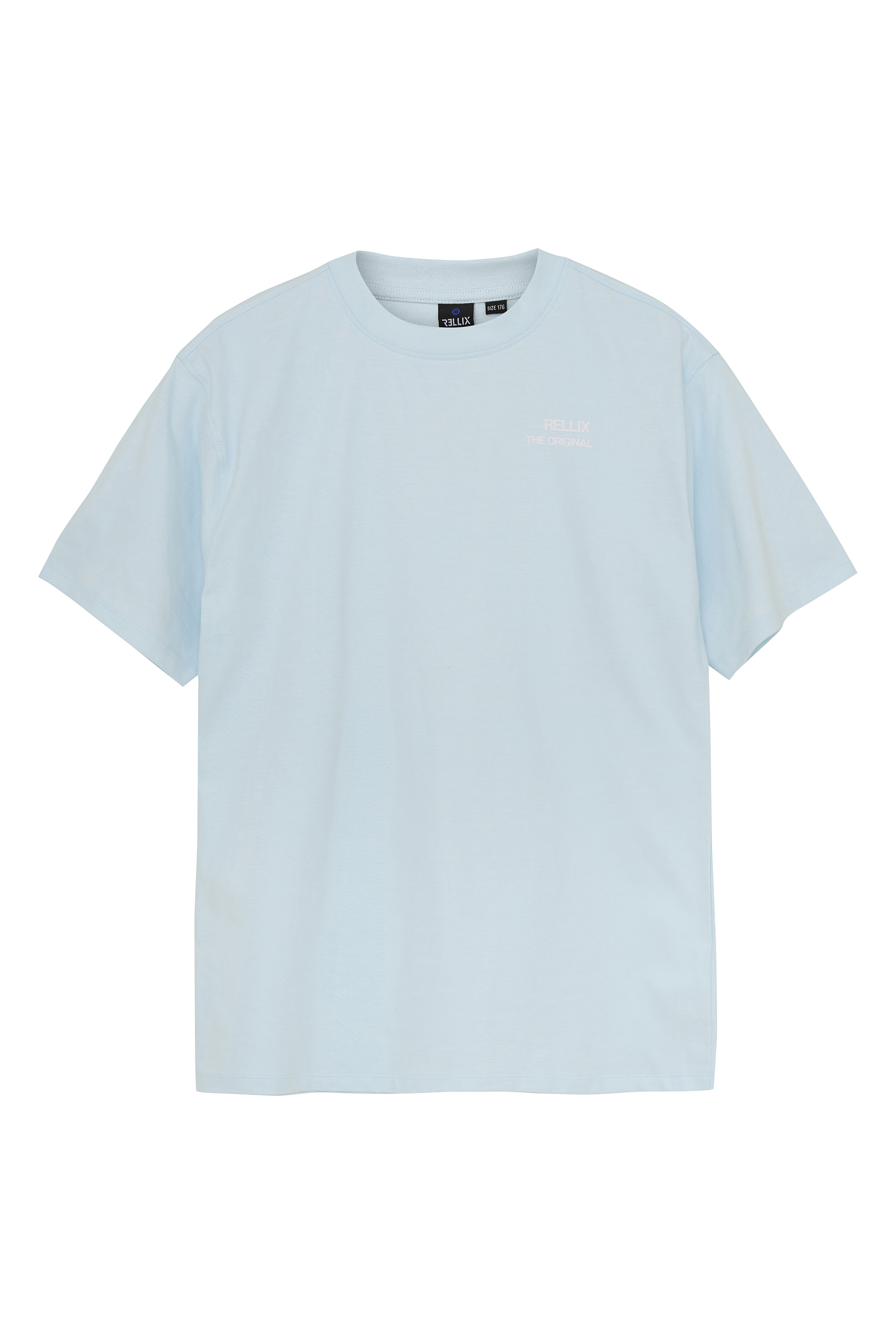 Rellix Oversized t-shirt rellix basic Blauw-1 1