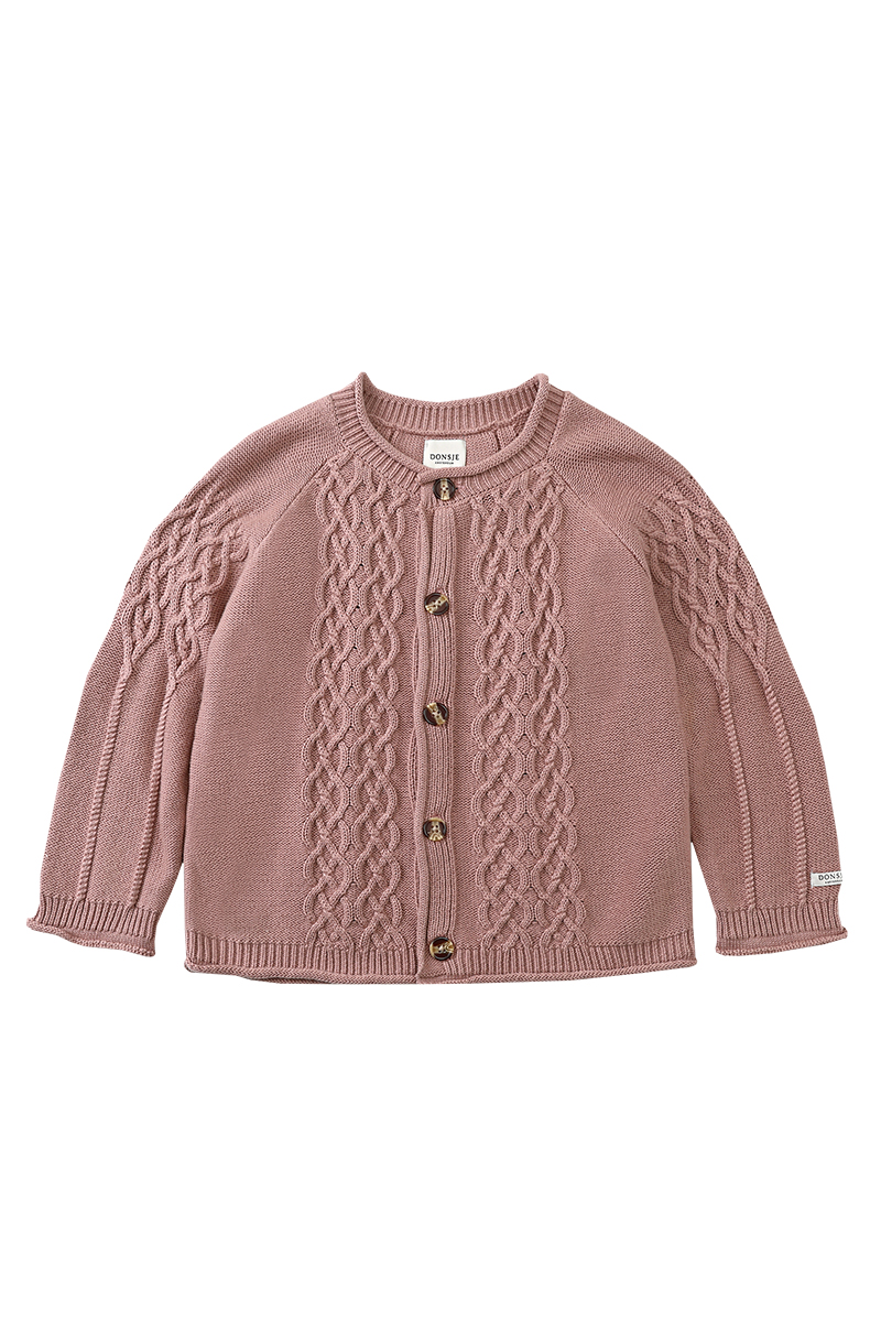 Donsje Amsterdam Cleo cardigan Rose-1 1