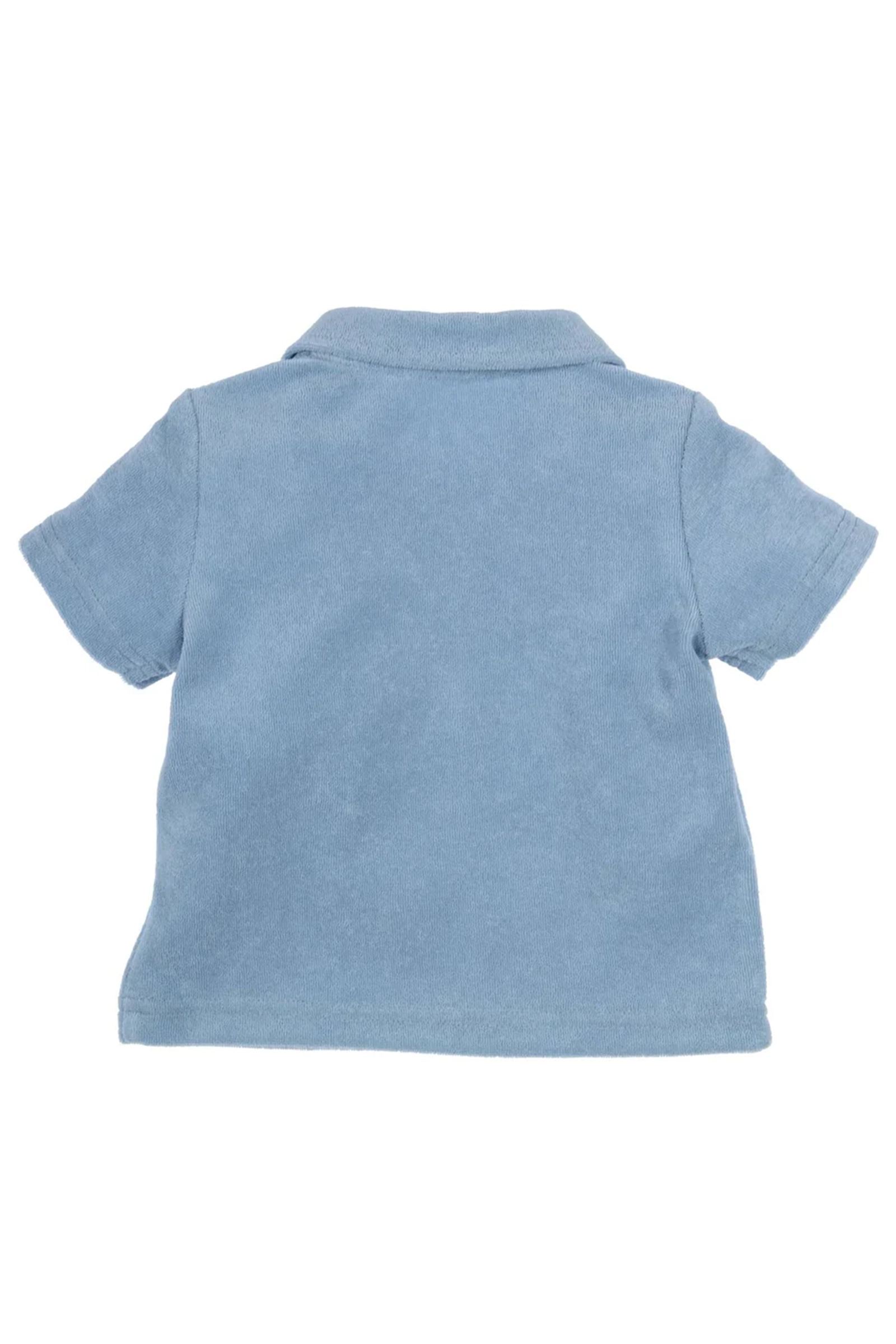 Baby t-shirt korte mouw blauw