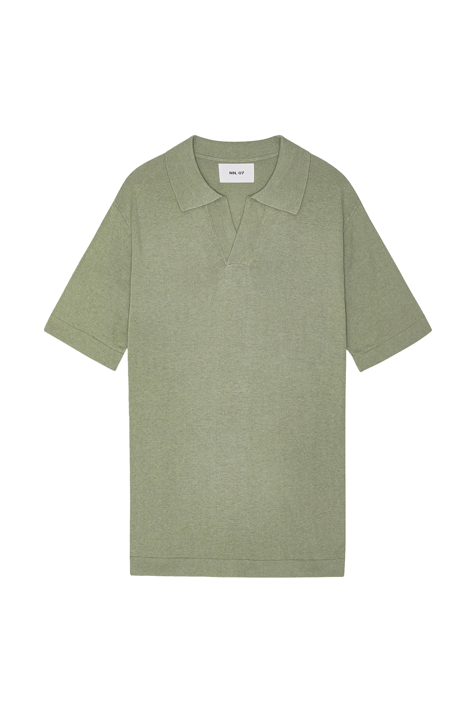 Heren polo korte mouw groen