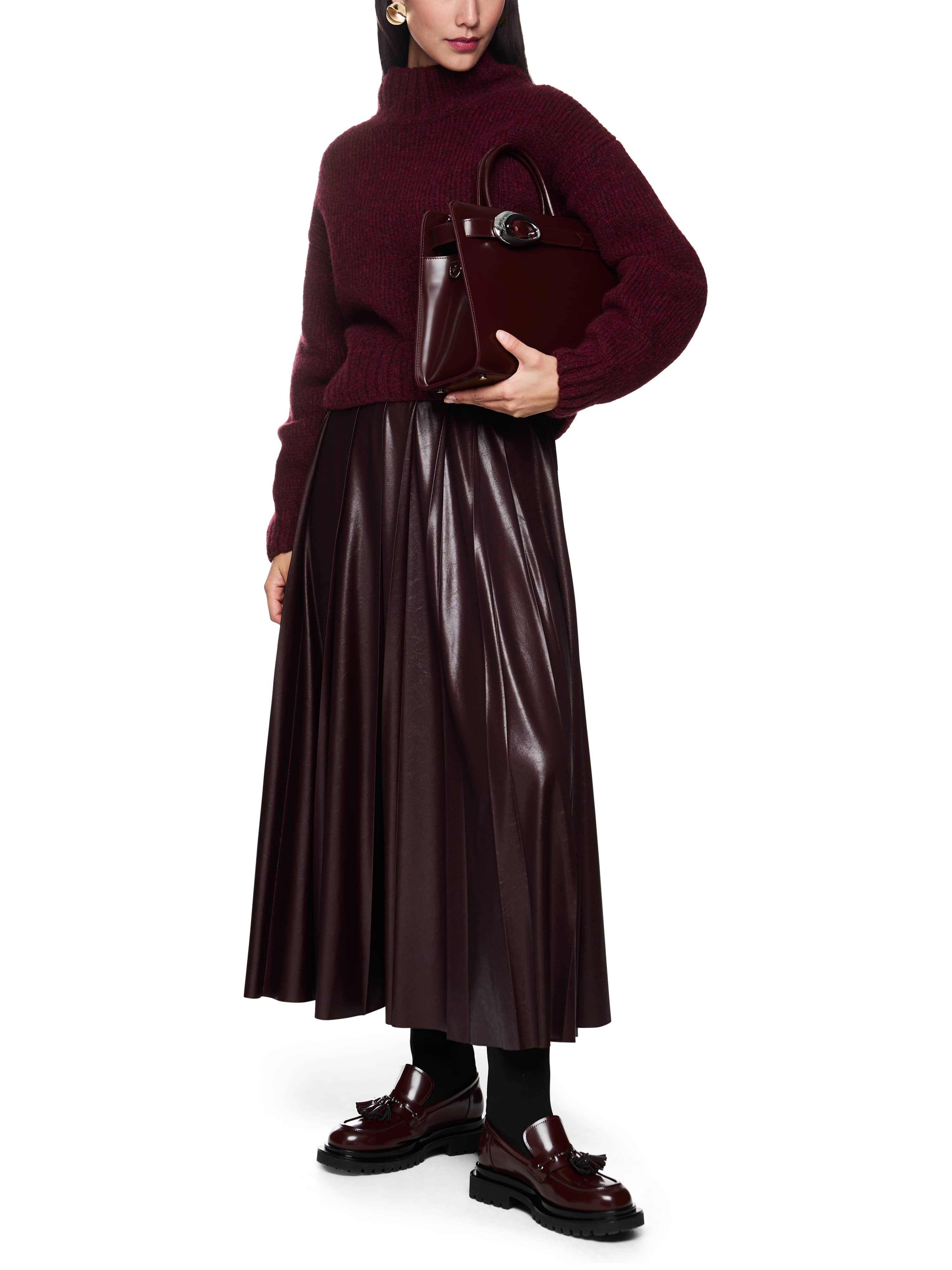 Dames twinset rood