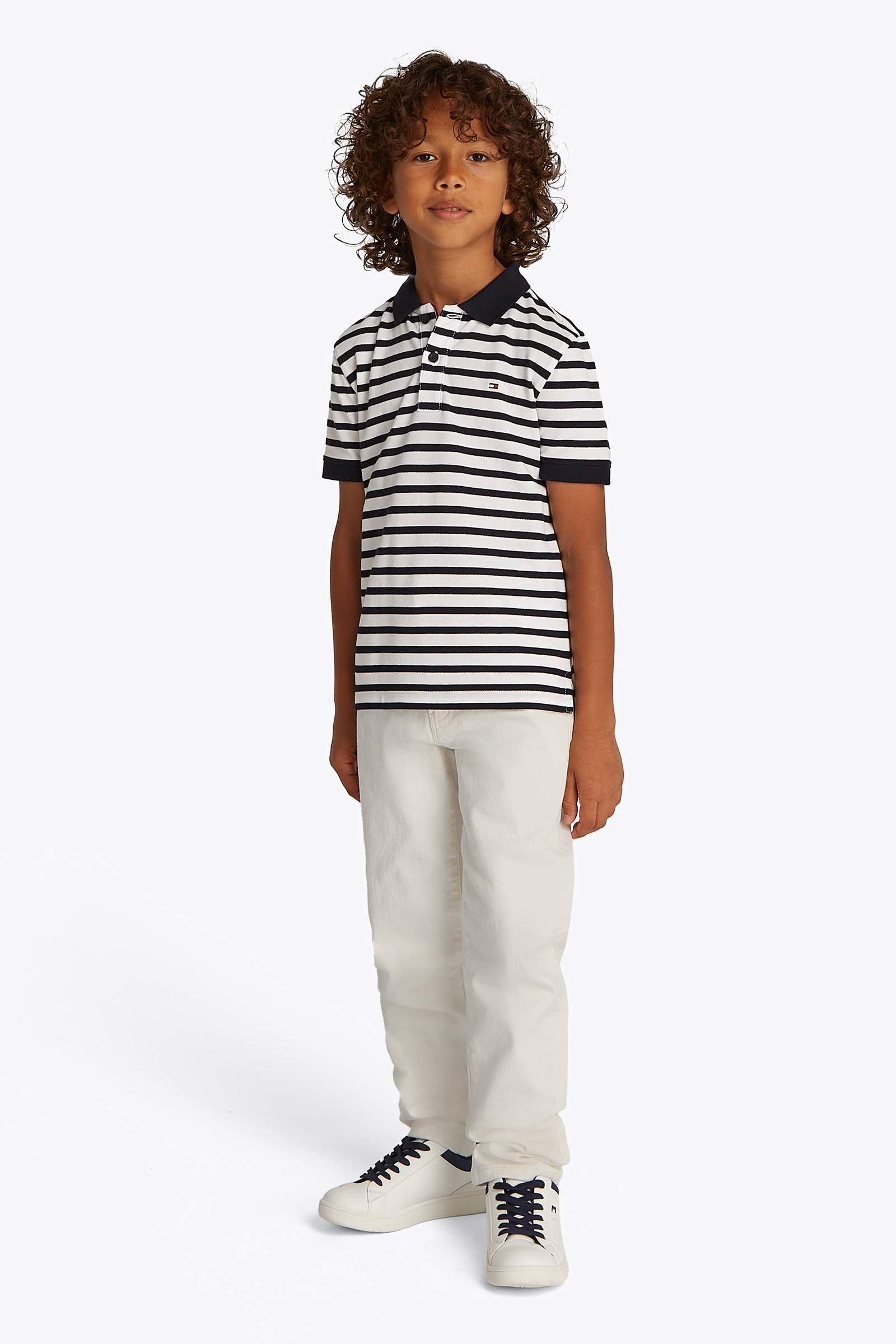 Jongens jeans wit