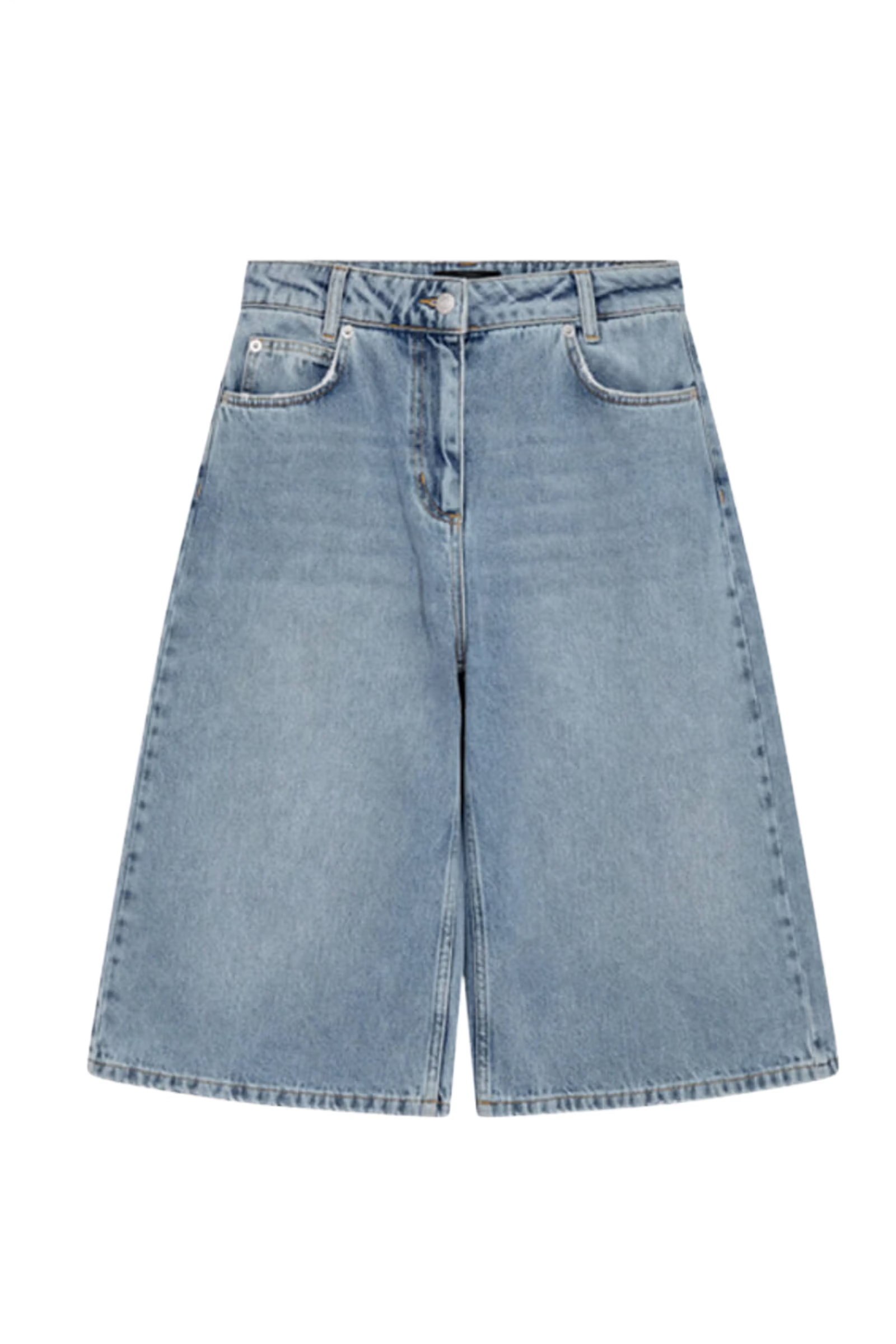 Dames short blauw