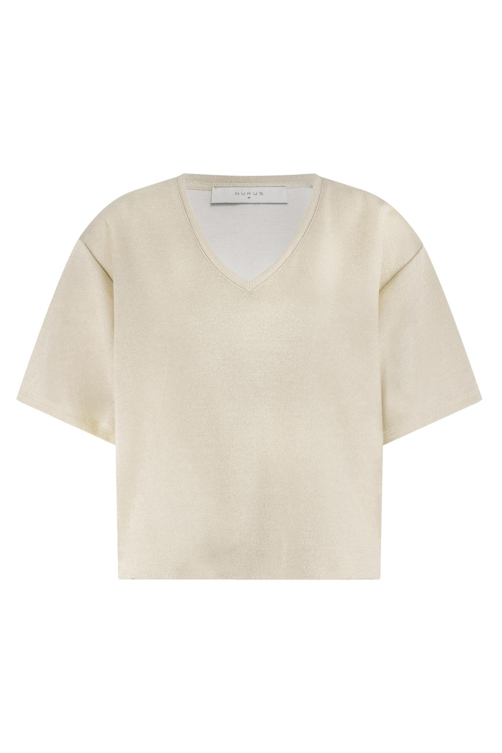 Dames blouse mouwloos bruin