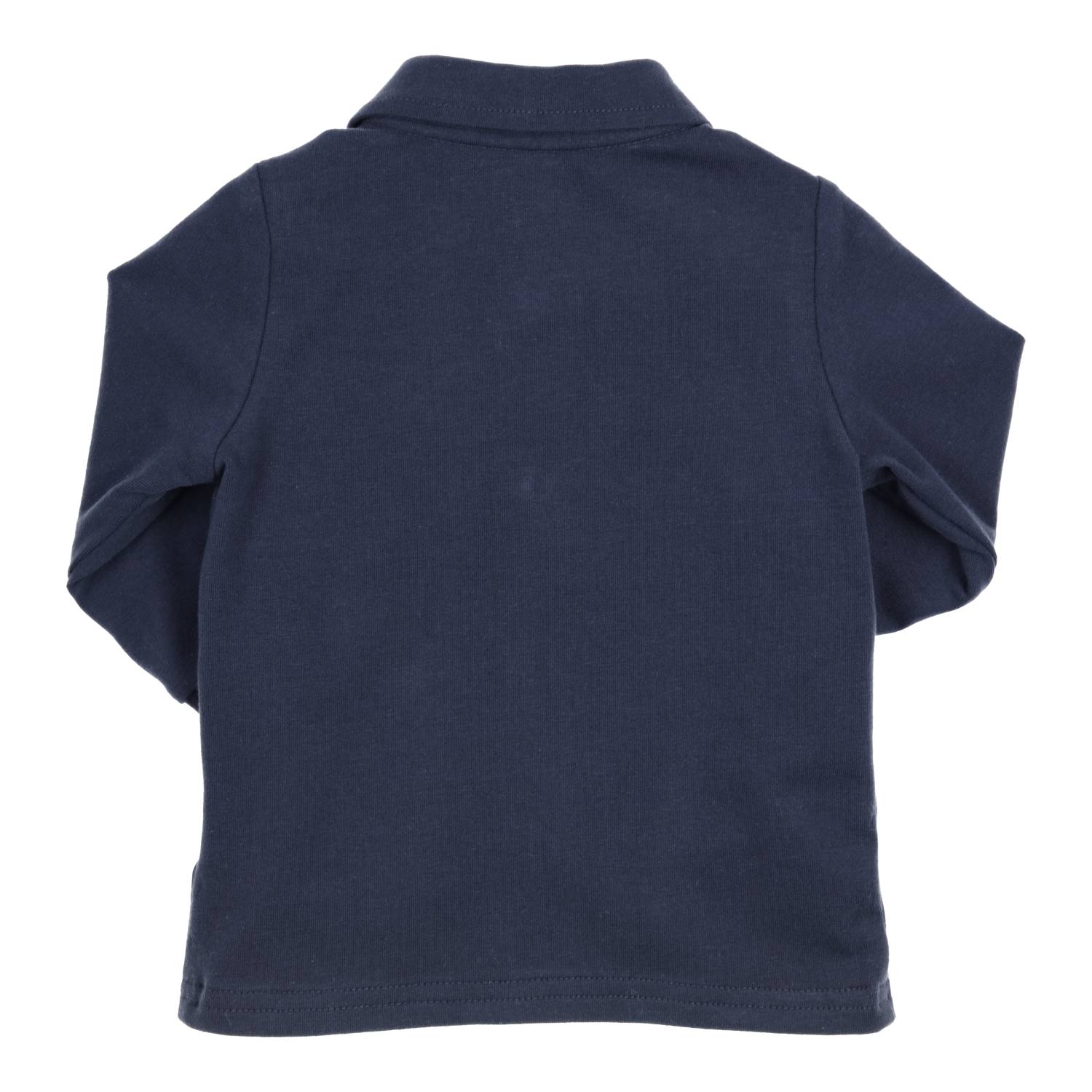Baby blouse/overhemd blauw