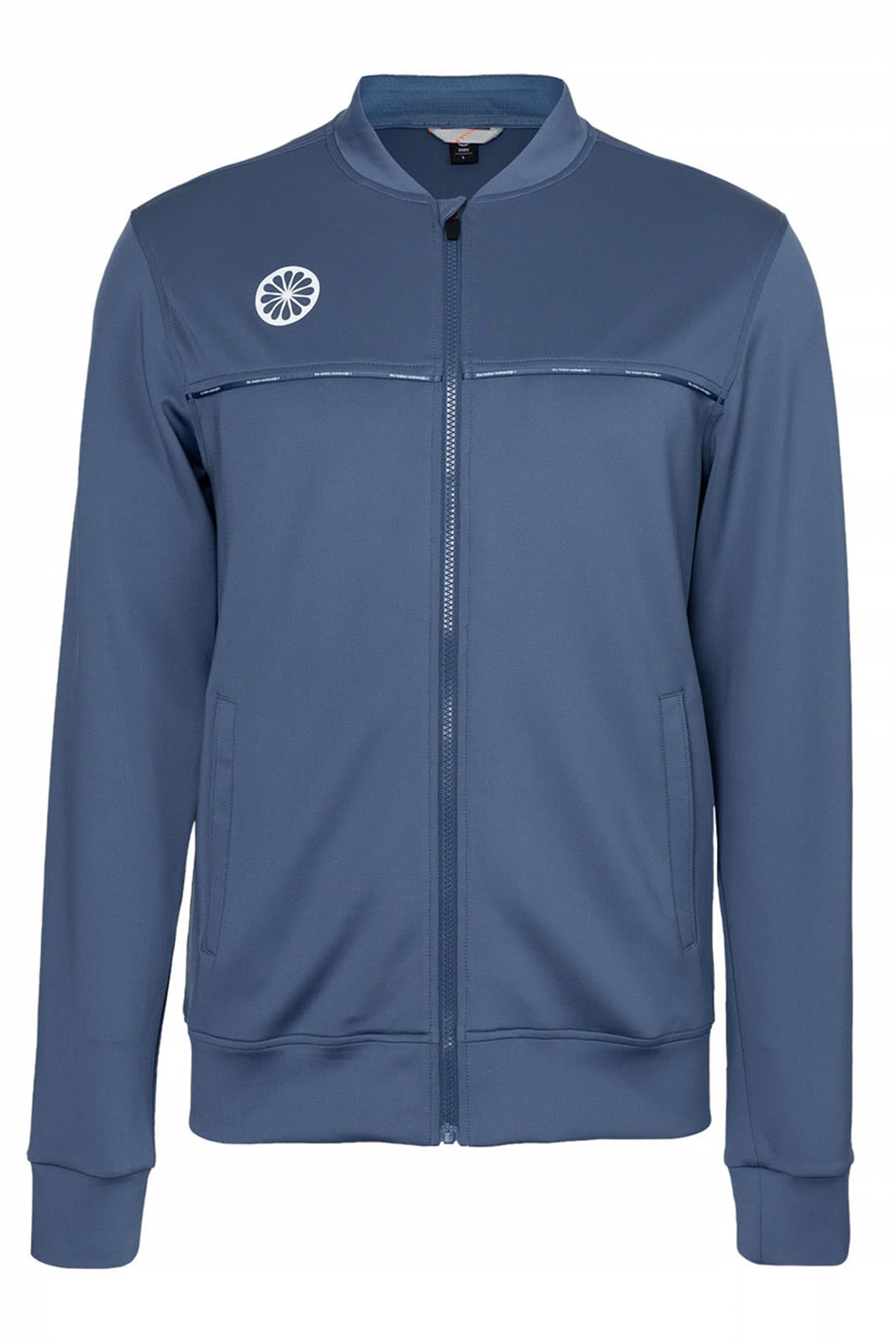 Tennis heren trainingsjack blauw