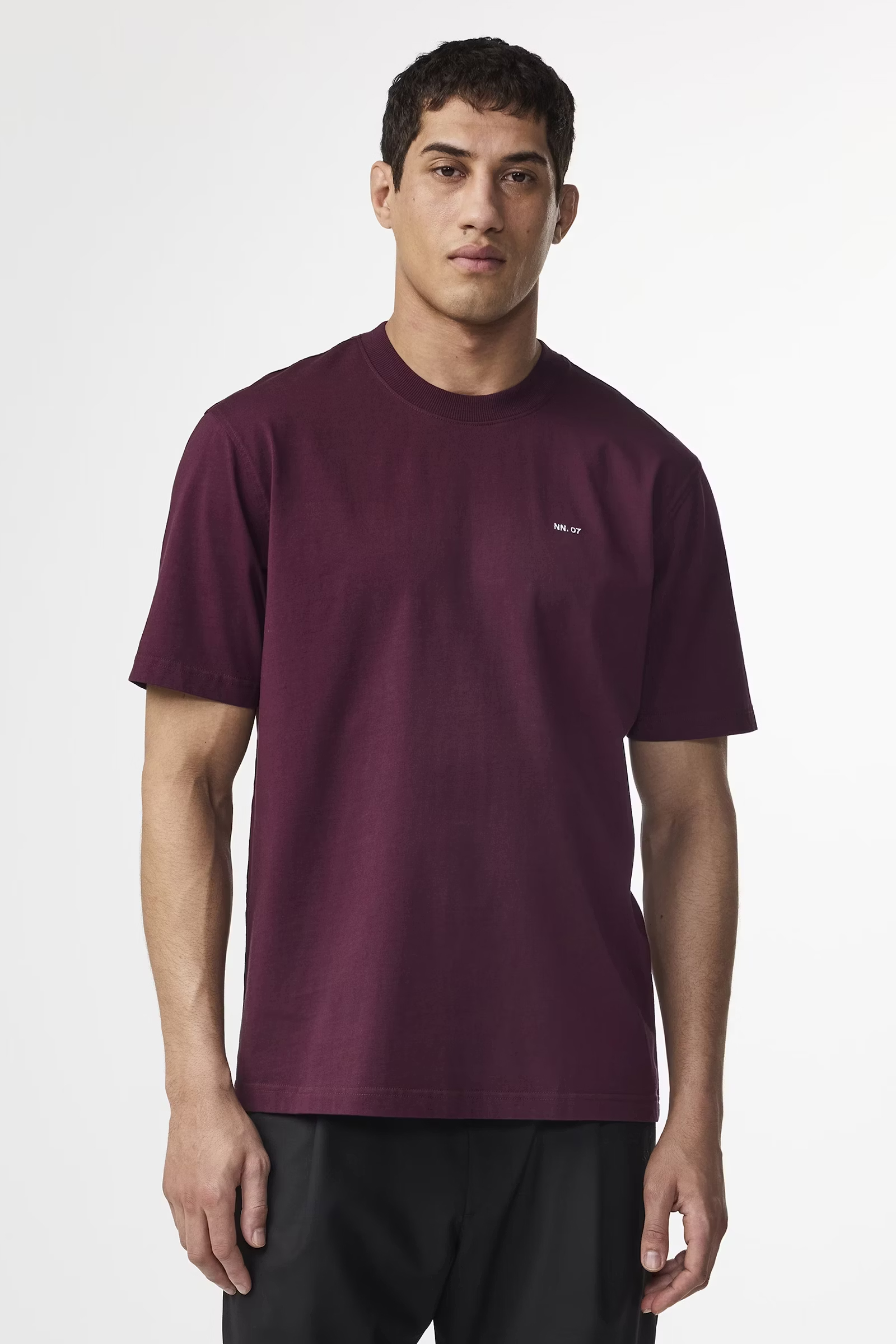 Heren overhemd lm casual rood