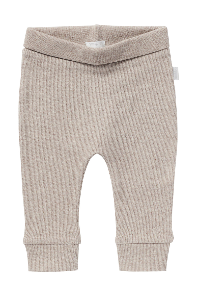 Noppies Baby U Pants comfort Rib Naura Bruin/Beige-2 1