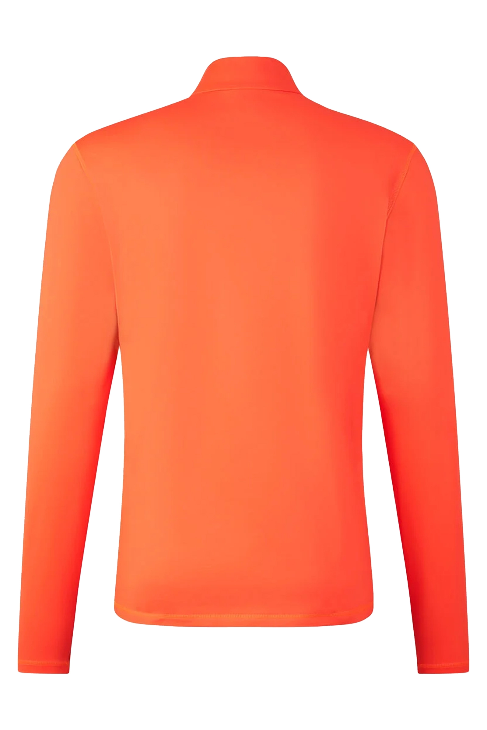 Wintersport heren pully+rits oranje