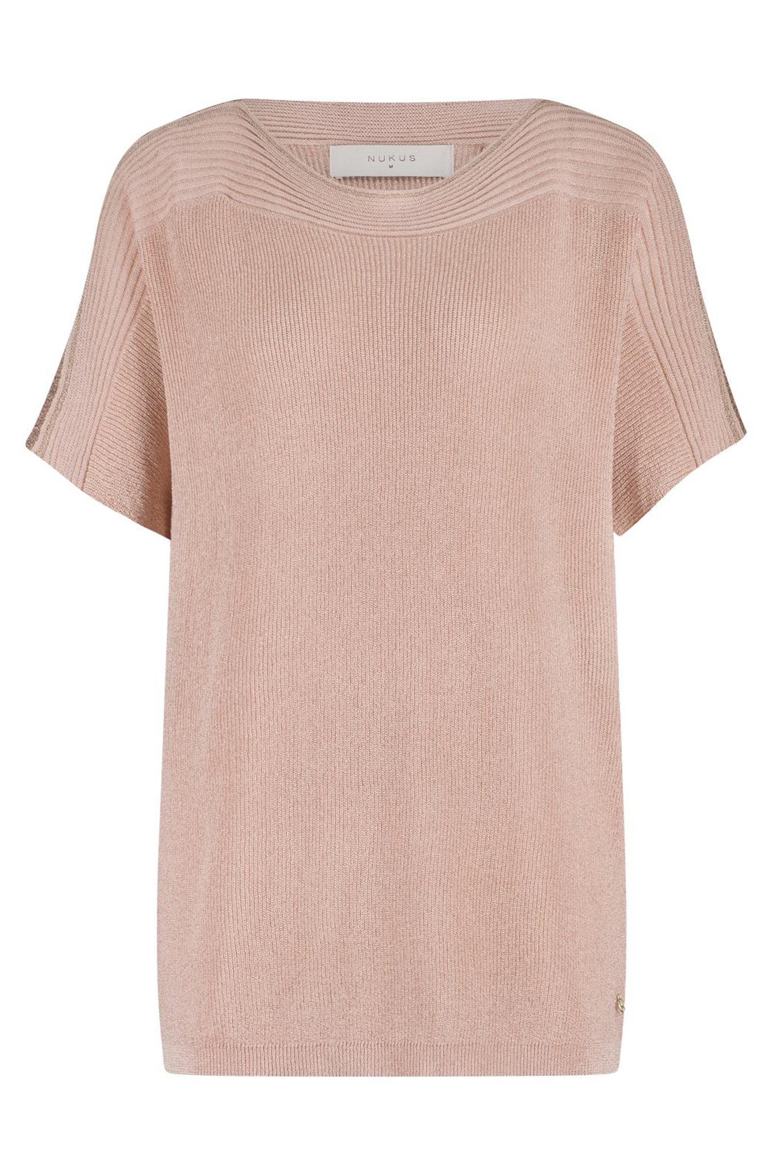 Dames blouse mouwloos rose