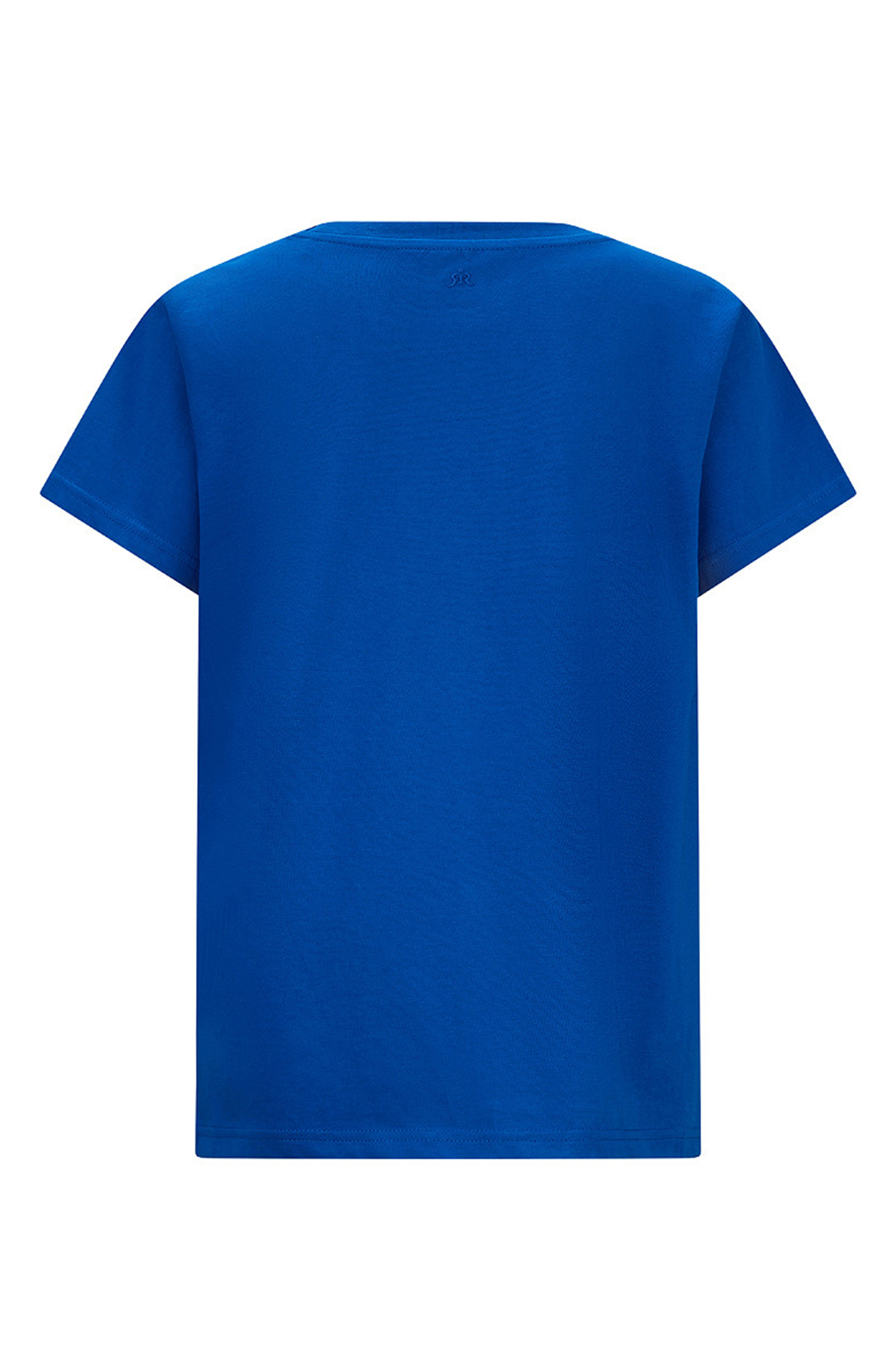 Jongens t-shirt korte mouw blauw